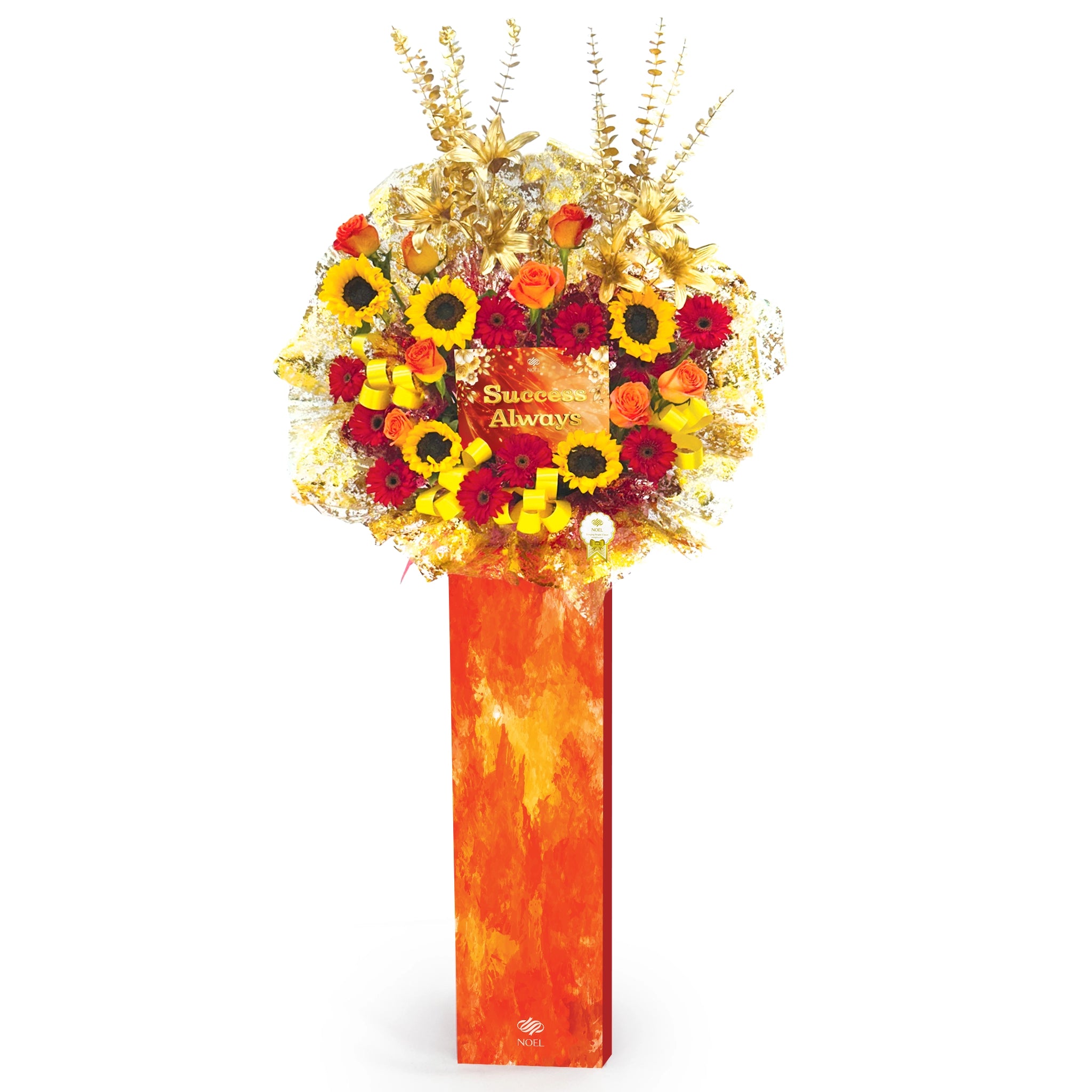 Thriving Prosperity Congratulatory Flower Stand