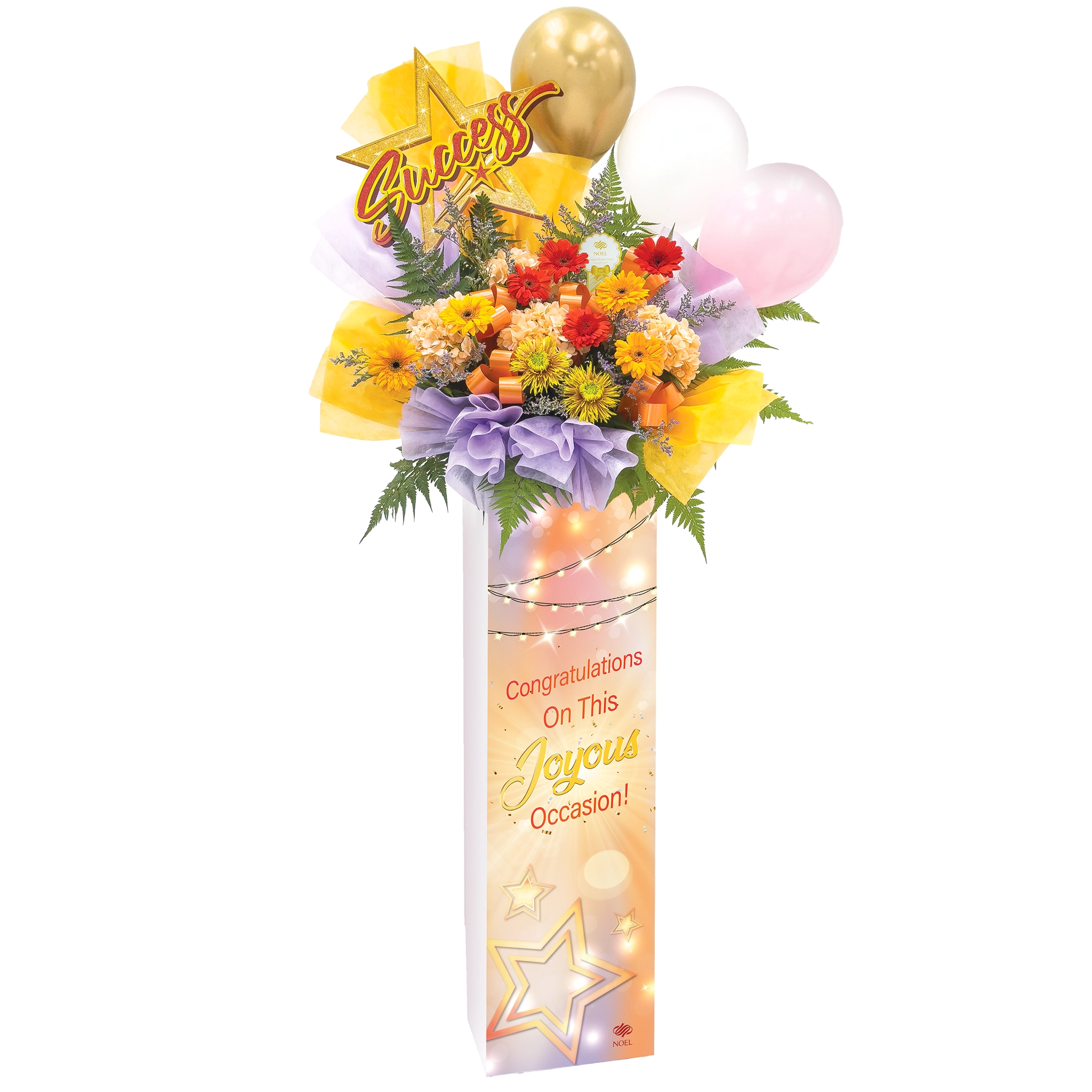 Joyous Success Congratulatory Flower Stand