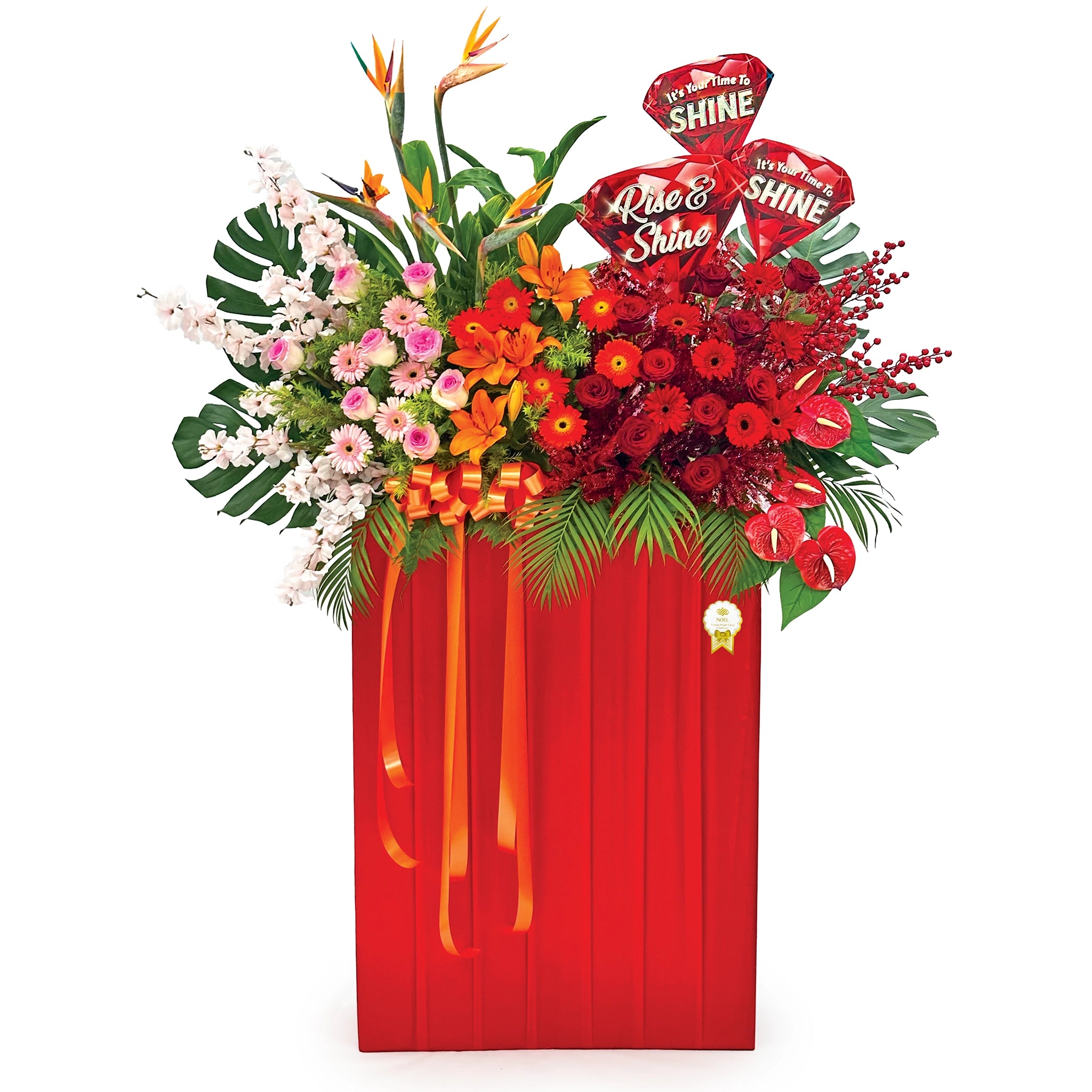 Soaring Success Congratulatory Flower Stand