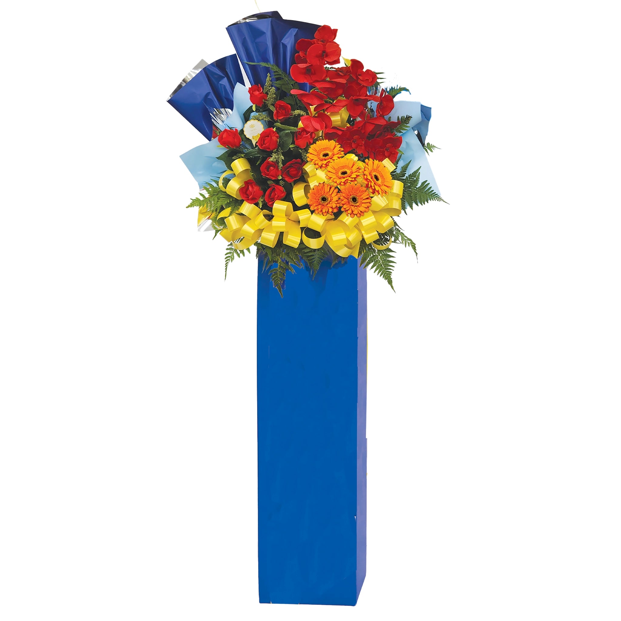 Valuable Blessings Congratulatory Flower Stand