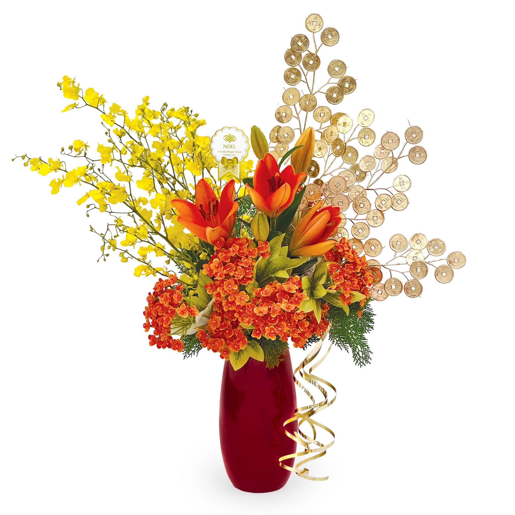 Abundant Harvest Congratulatory Table Flower Arrangement