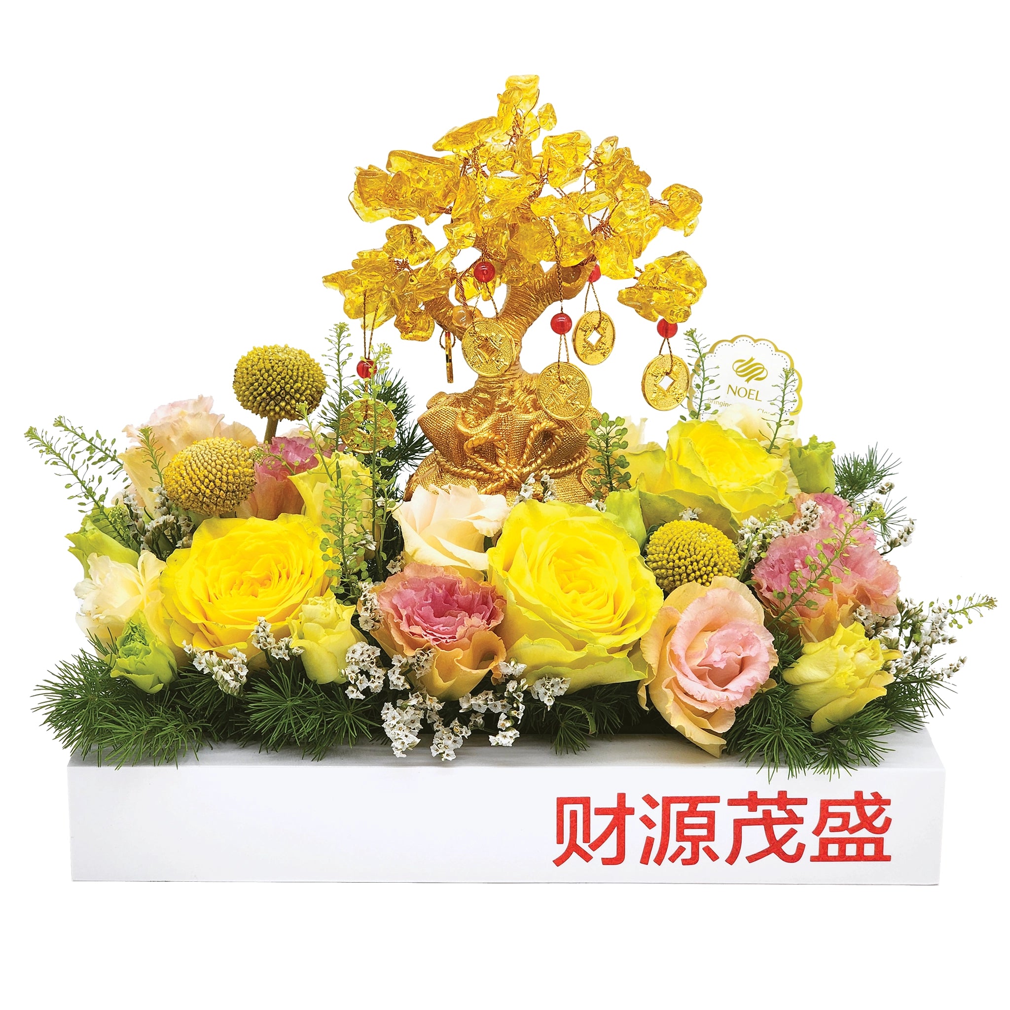 Overflowing Fortune Congratulatory Auspicious Gifts Arrangement