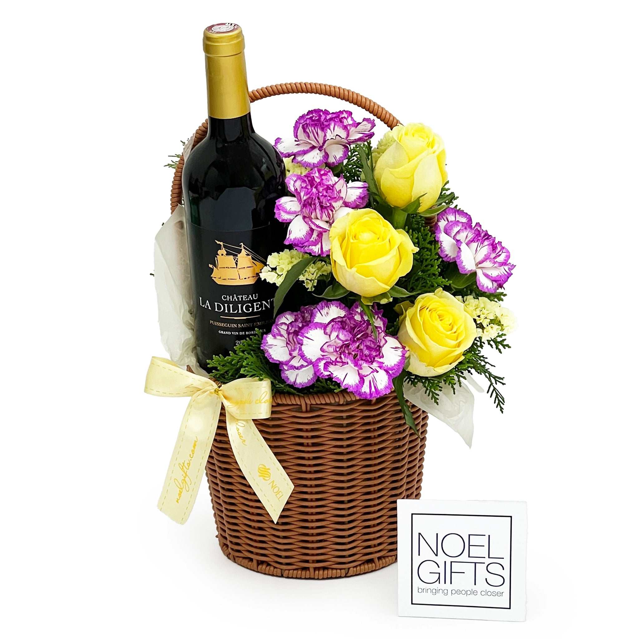 Chateau La Diligente Puisseguin The Harvest Toast Wine Hamper Gift