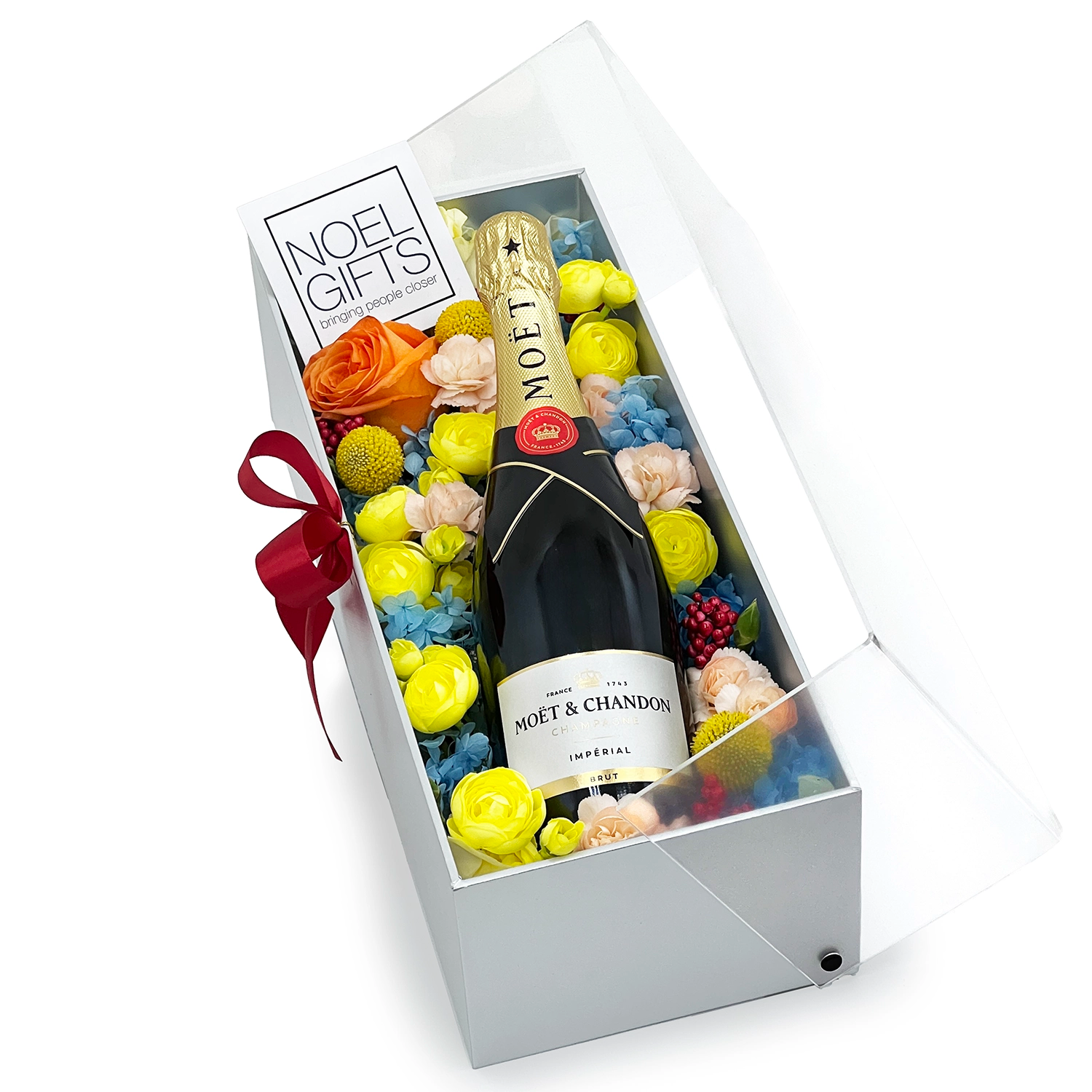 Moet Et Chandon Brut Imperial Champagne Toast Wine Hamper Gift