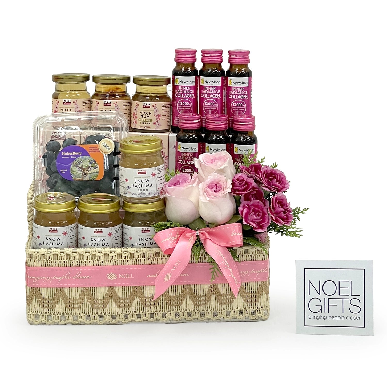 Healthy Elegance Wellness Hamper with New Moon Radiance Collagen Drink