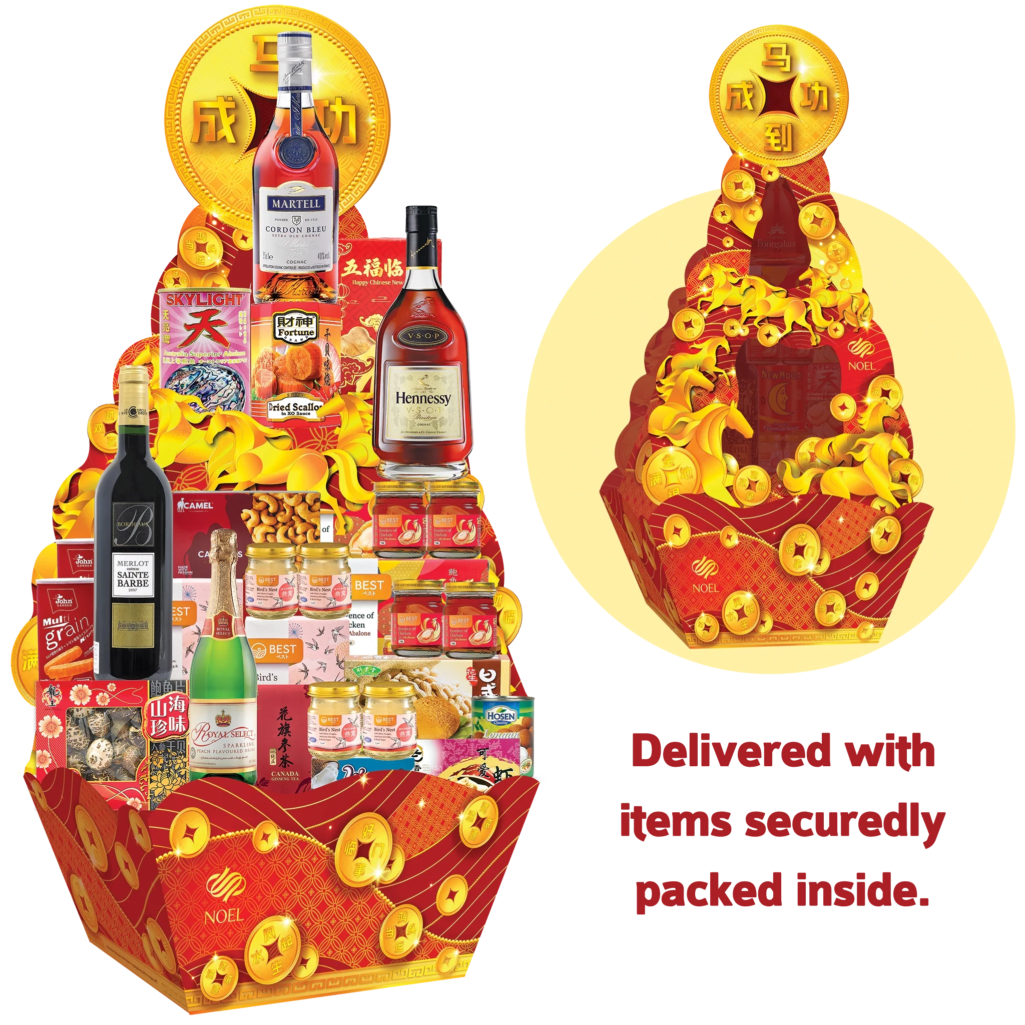 Chinese New Year Golden Gift Hamper