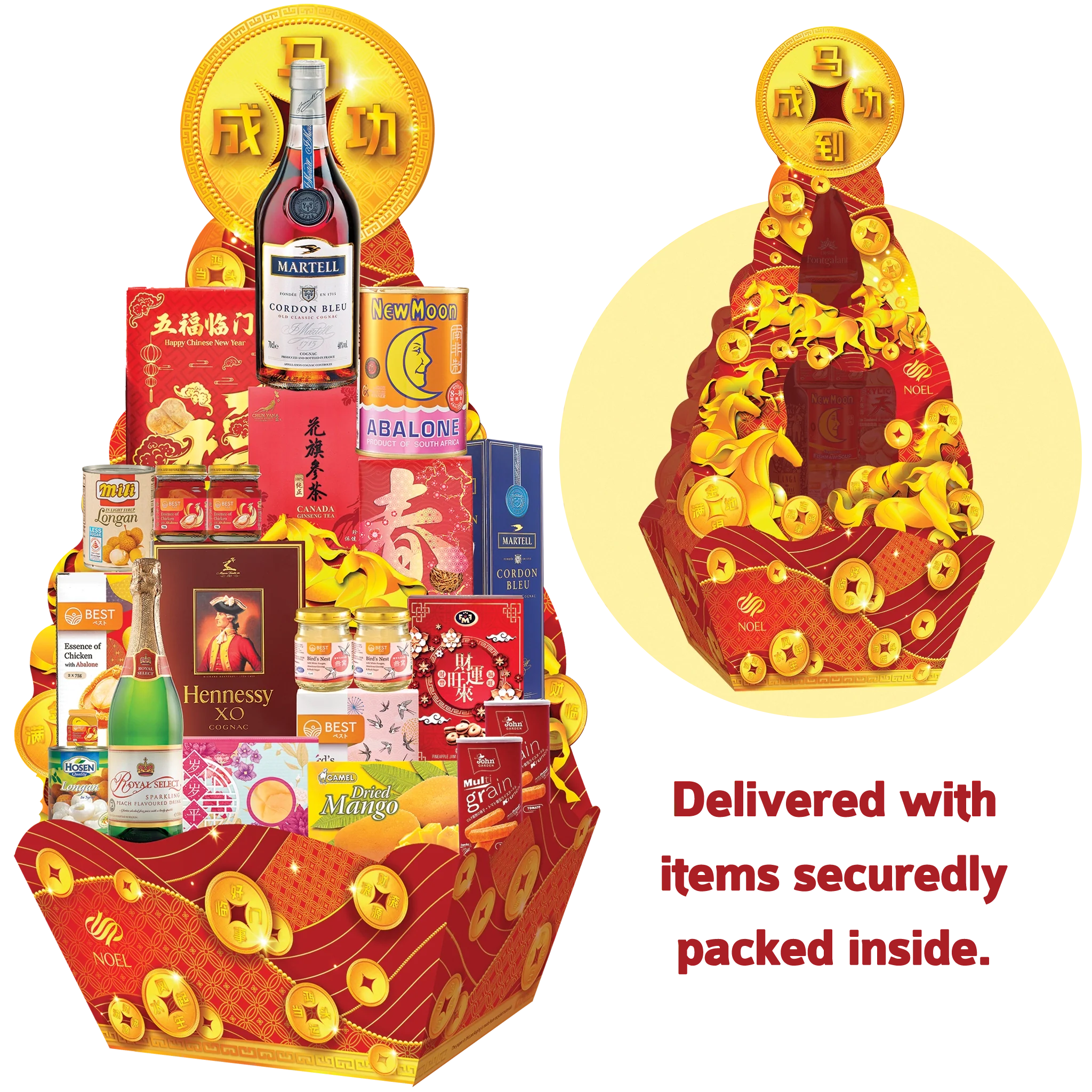 Chinese New Year Grand Gift Hamper - Martell Cordon Bleu