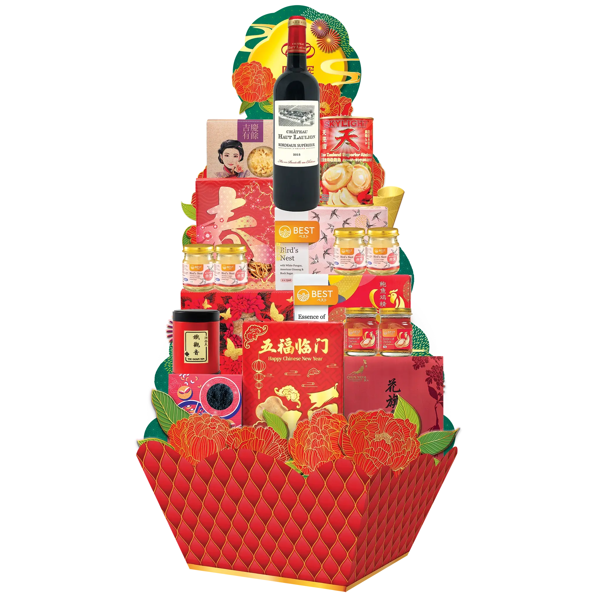 Chinese New Year Golden Luck Gift Hamper