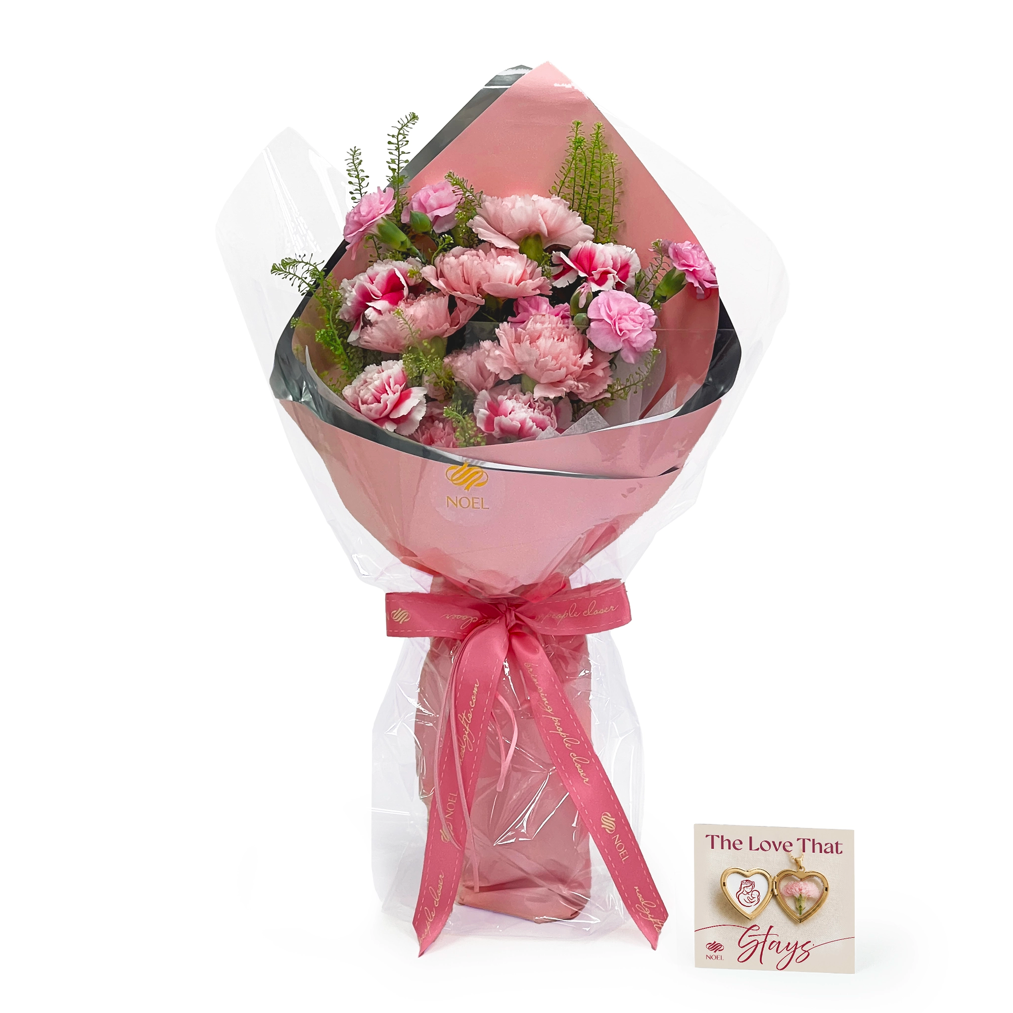 Mother’s Day Rosy Blush Hand Bouquet