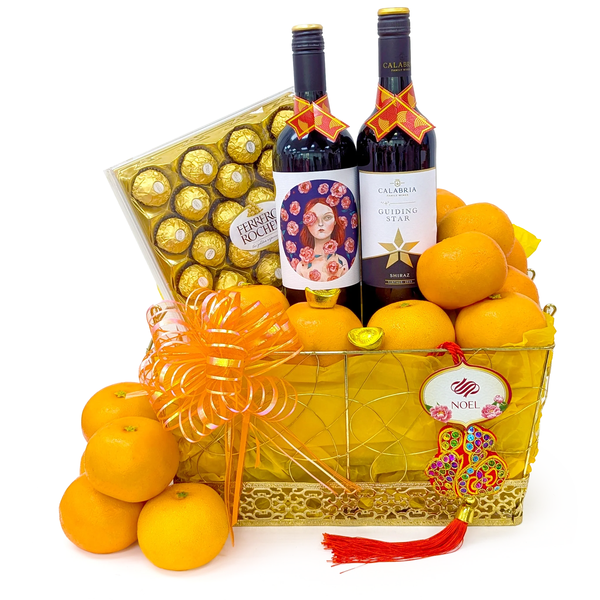 Chinese New Year Smooth Ventures Gift Hamper With Penley Estate Tolmer Cabernet Sauvignon (Australia Wine)