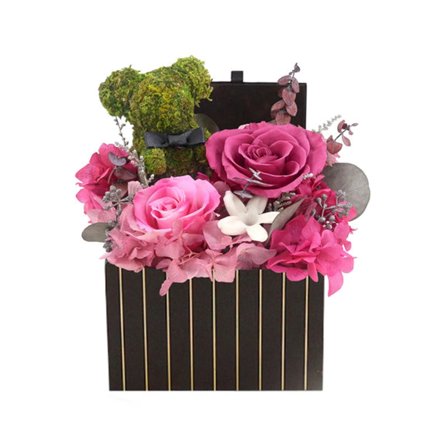 Heart Bear Flower Box