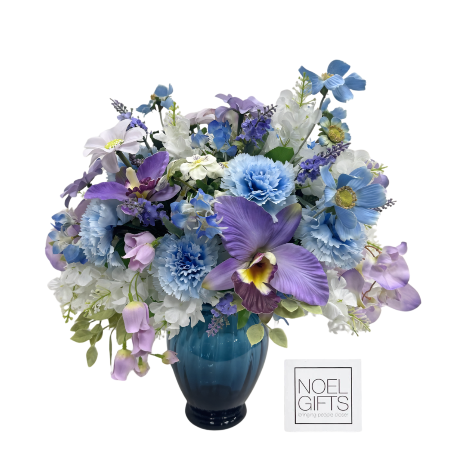 Azure Serenity Artificial Table Florals