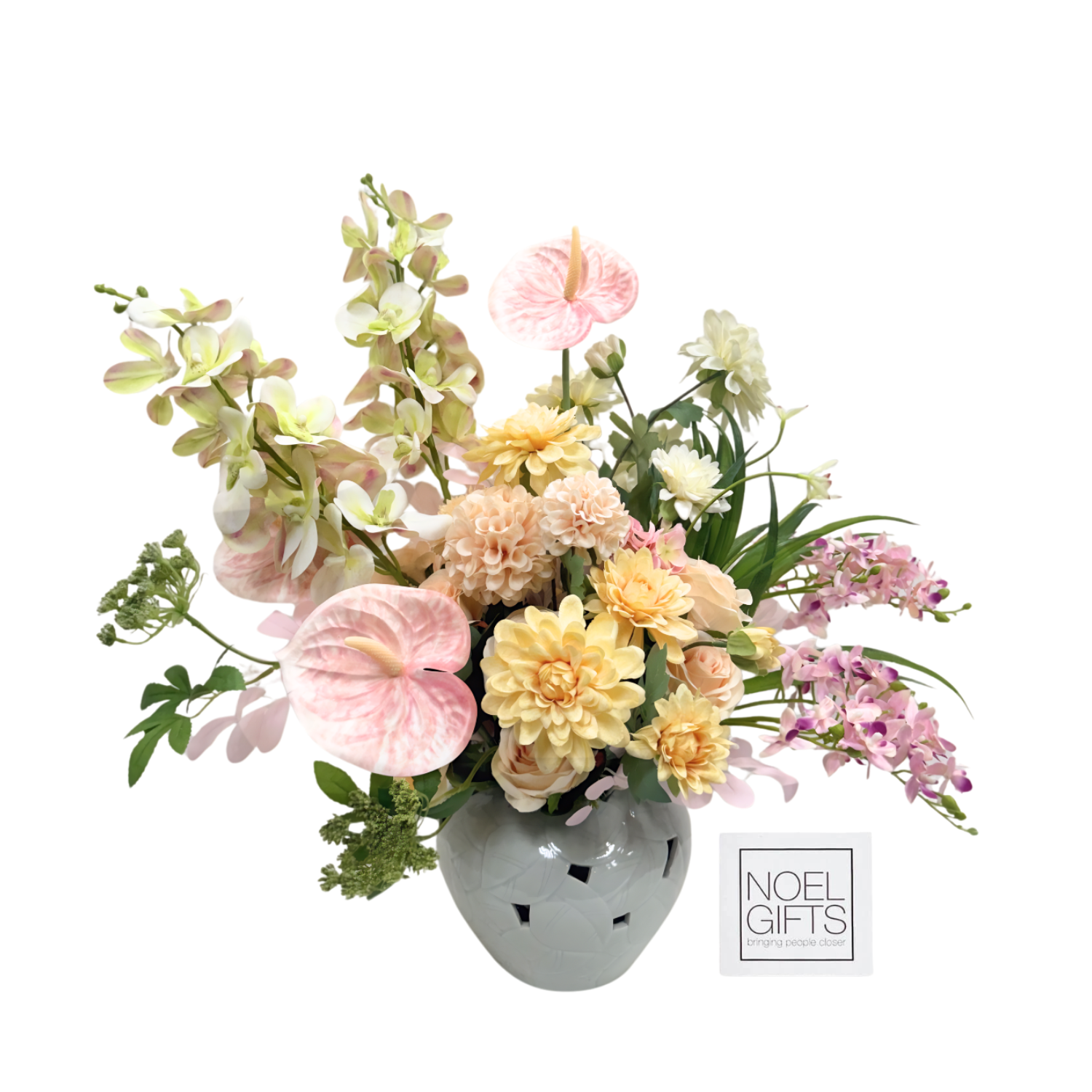Pastel Paradise Artificial Table Florals