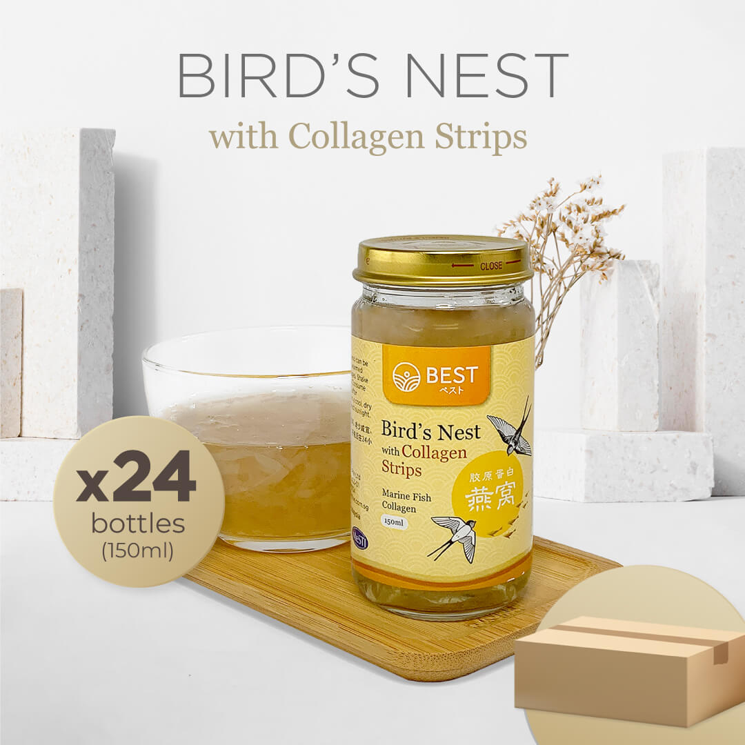 Best Bird's Nest with Collagen Strips 150ml (24 bottles)
