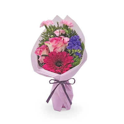 Blush Harmony Flower Bouquet - Petite Size