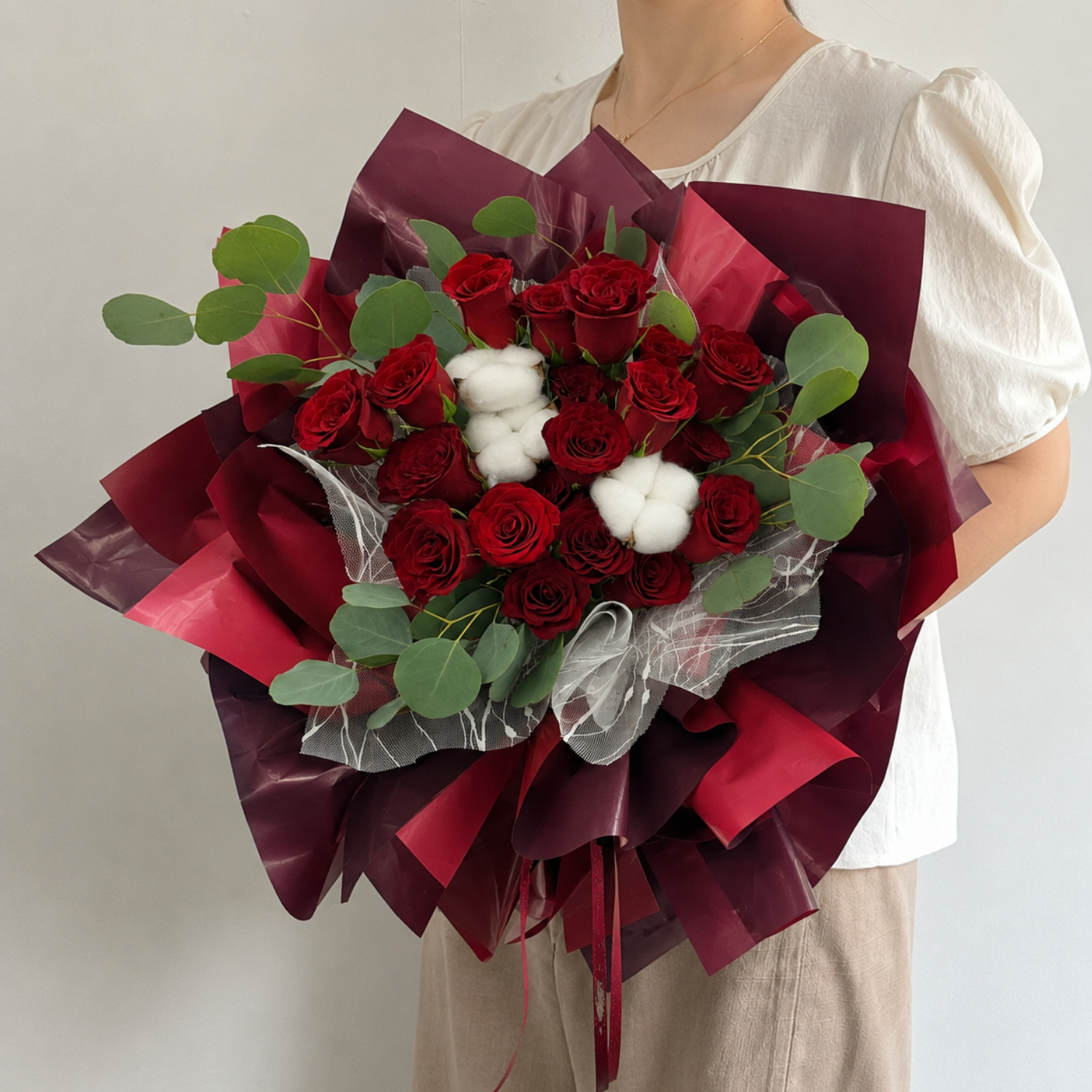 Ruby Love Flower Bouquet