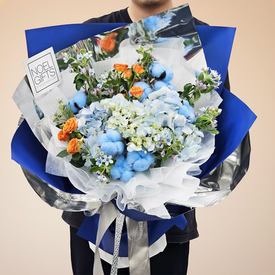 Sparkling Stream Hand Bouquet