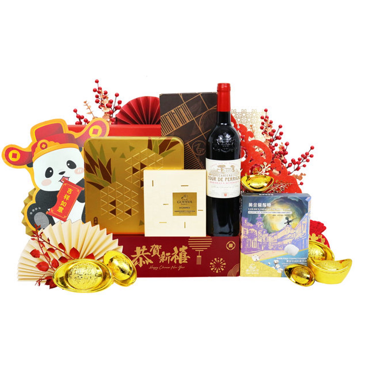 Gourmet Chinese New Year Gift Baskets 60
