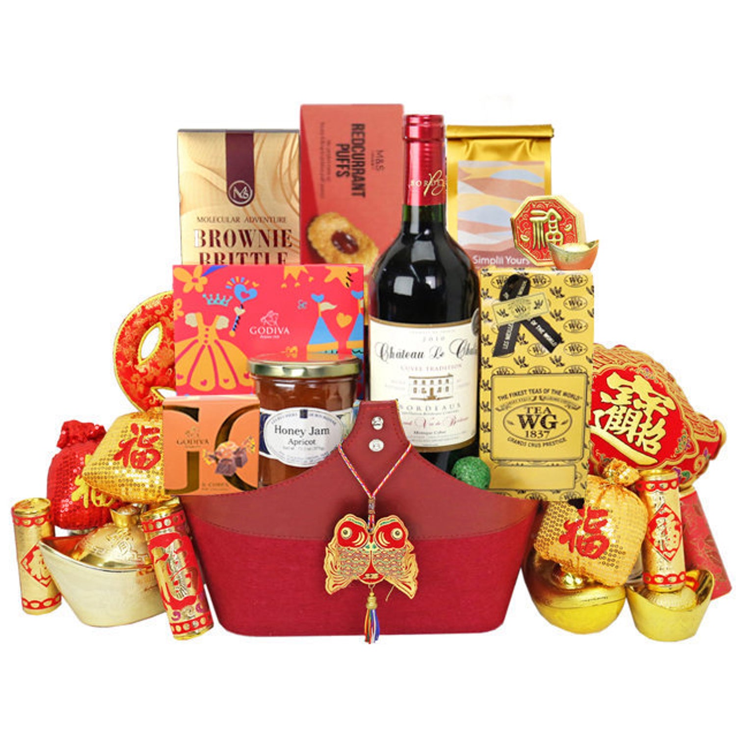 Gourmet Chinese New Year Gift Baskets 62