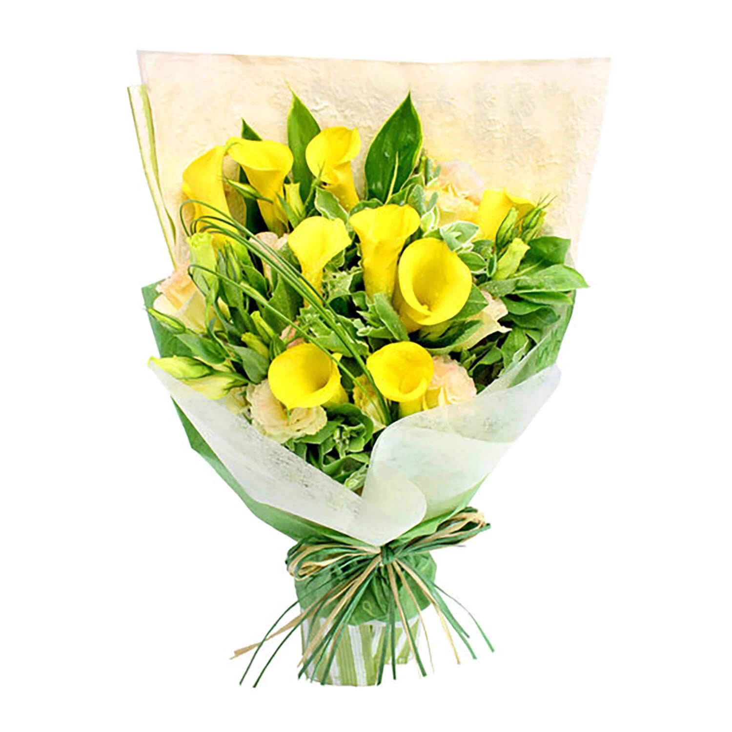 Calla Lilies Hand Bouquet