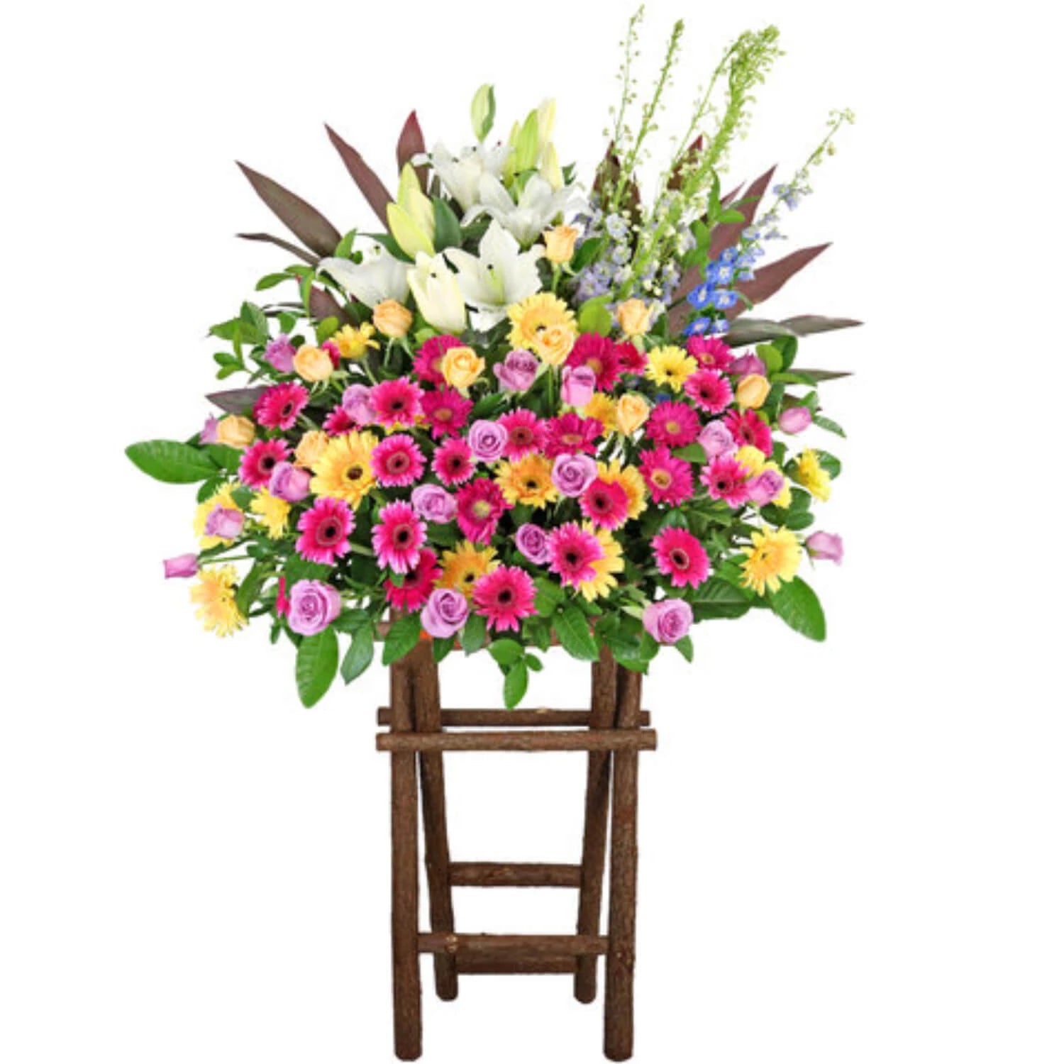 Congratulation Floral Stand 01