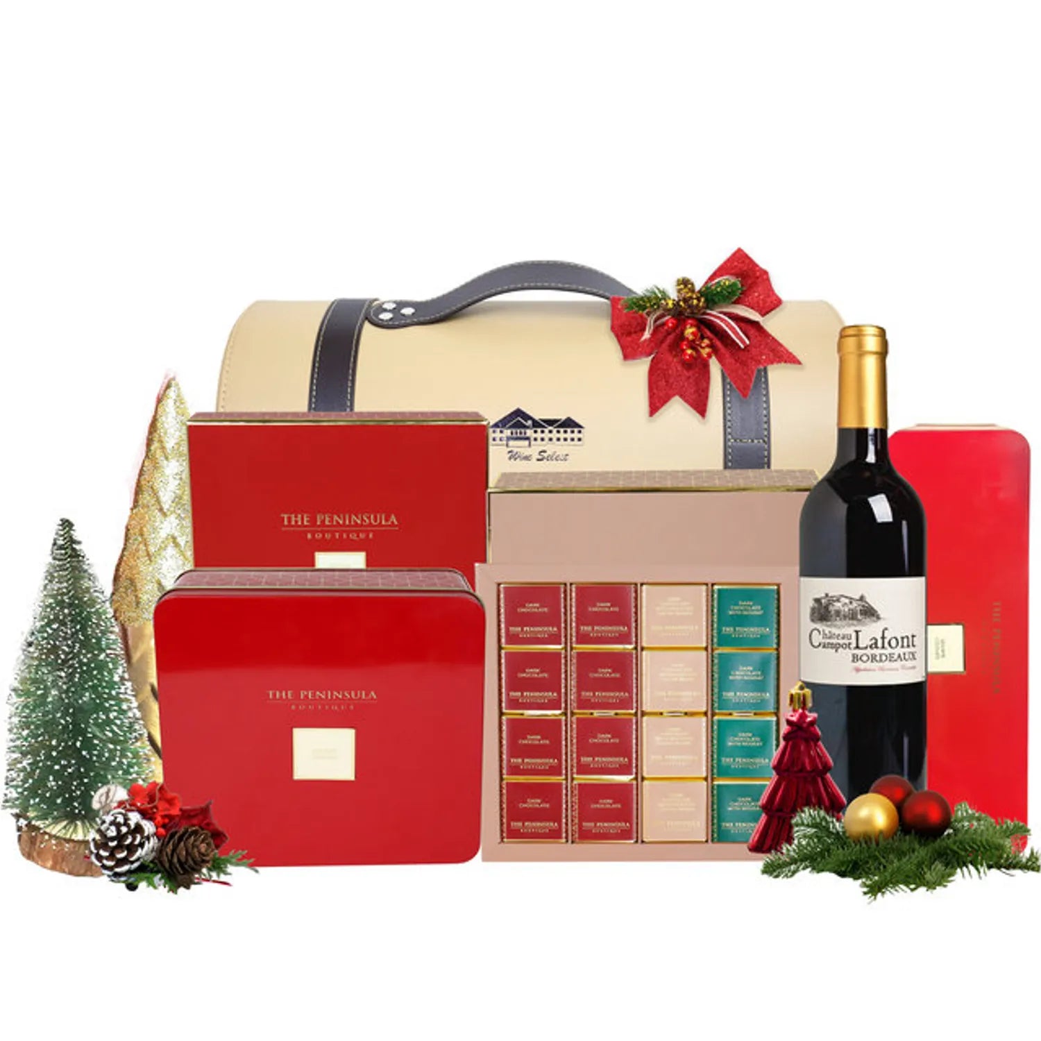 Christmas Fancy Picnic Chocolate Gift Hamper