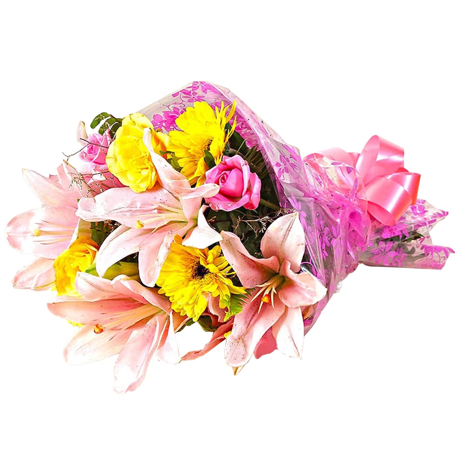 Exotic Ten Seasonal Flowers Bunch