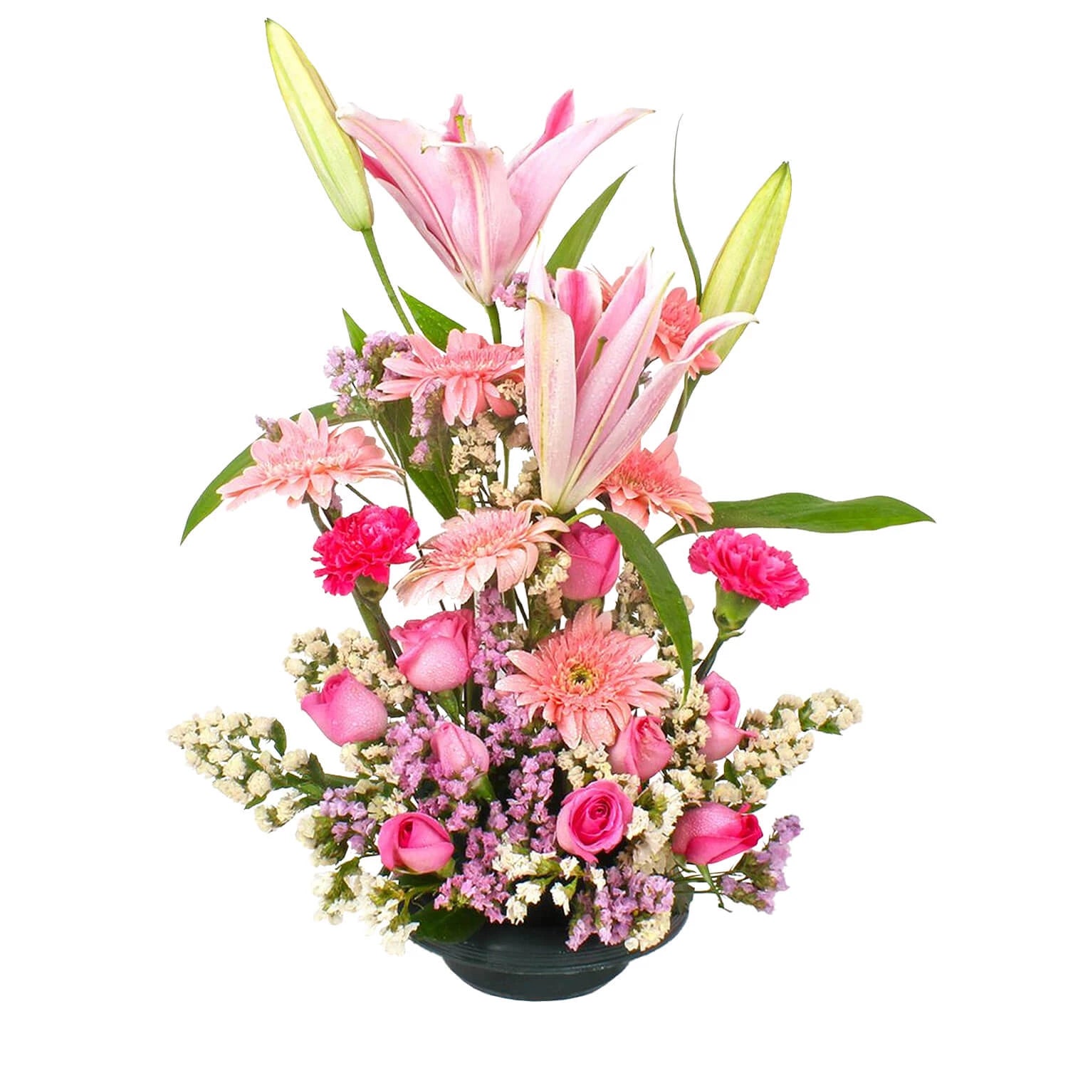 Splash Of Happiness With Exotic Arrangement