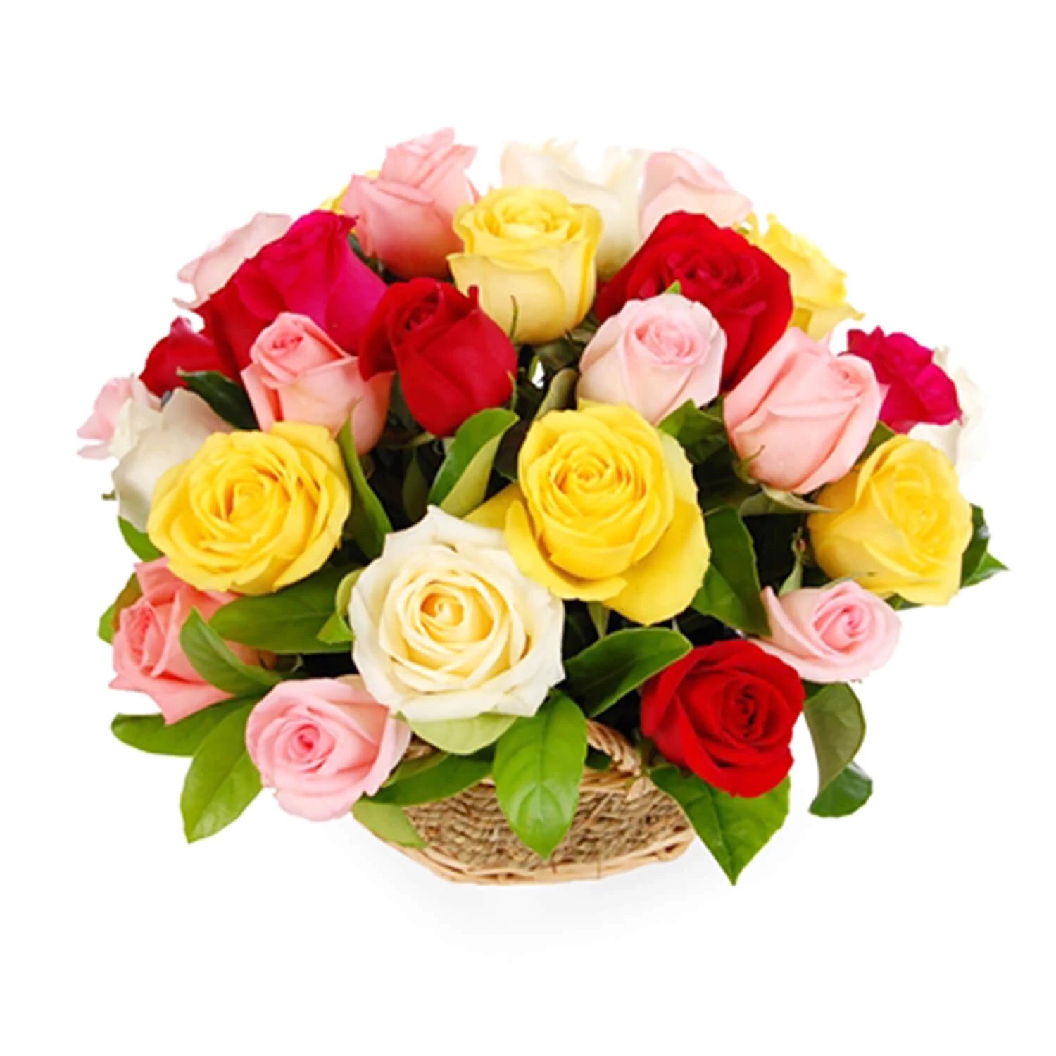 25 Mix Roses Arrangement