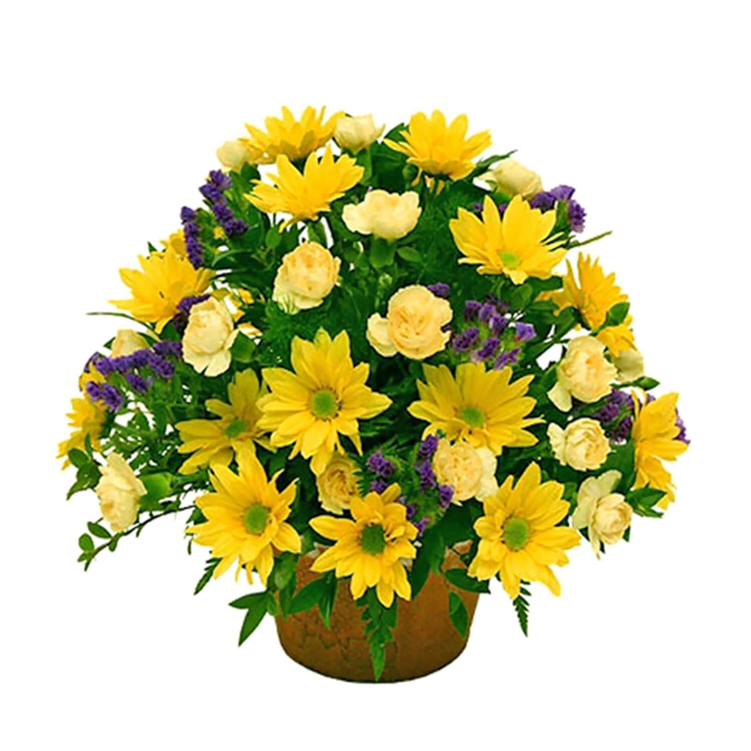 Arrangement Of Yellow Flowers