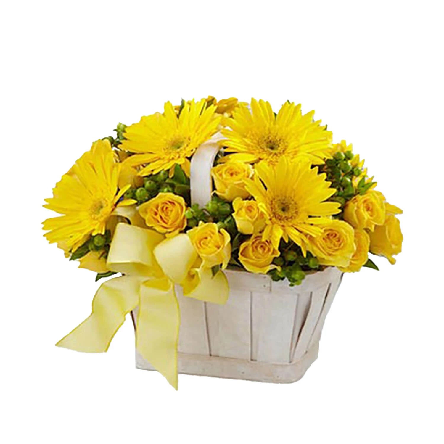 Dazzling Yellow Flower Arrangement