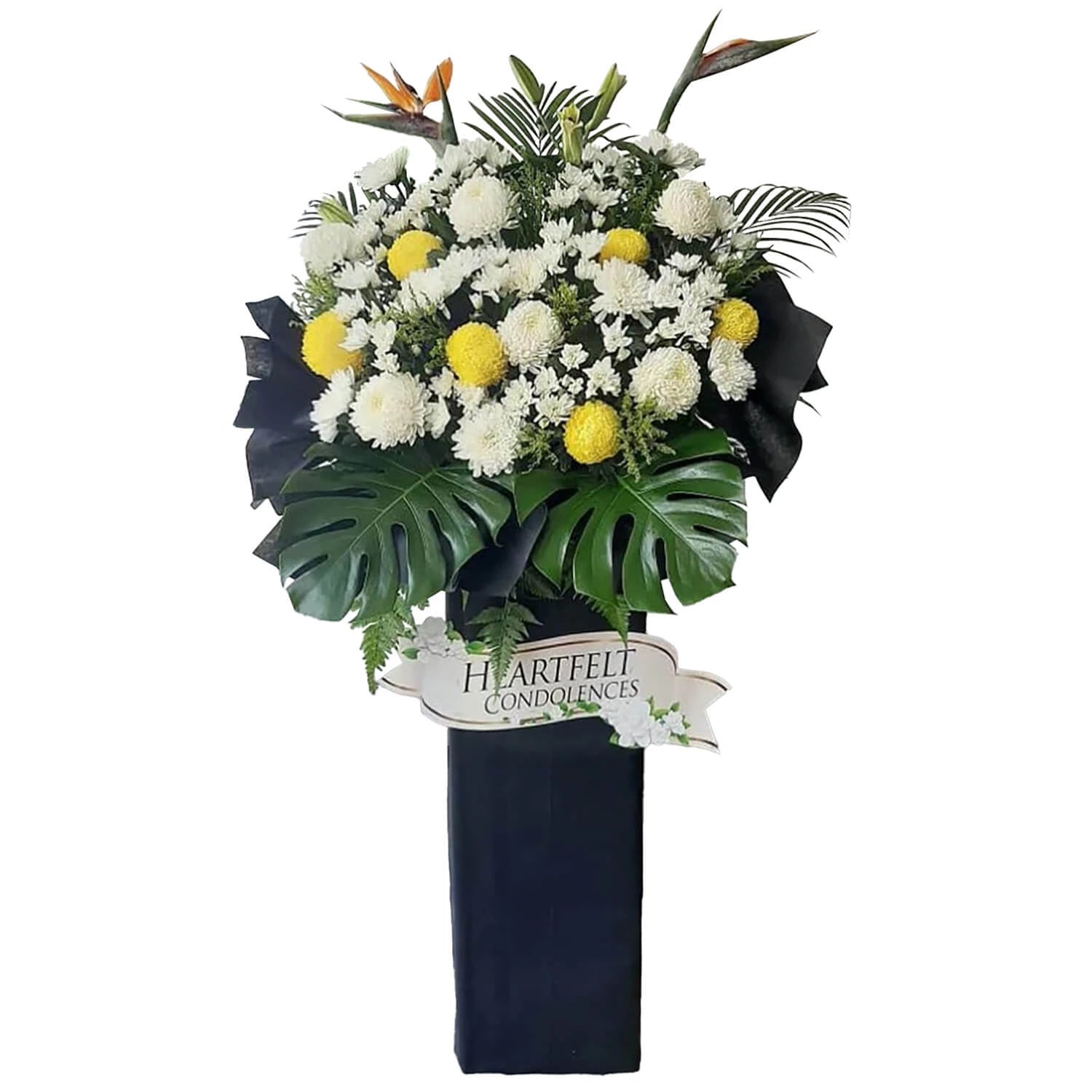 In Reverence Condolences Flower Stand