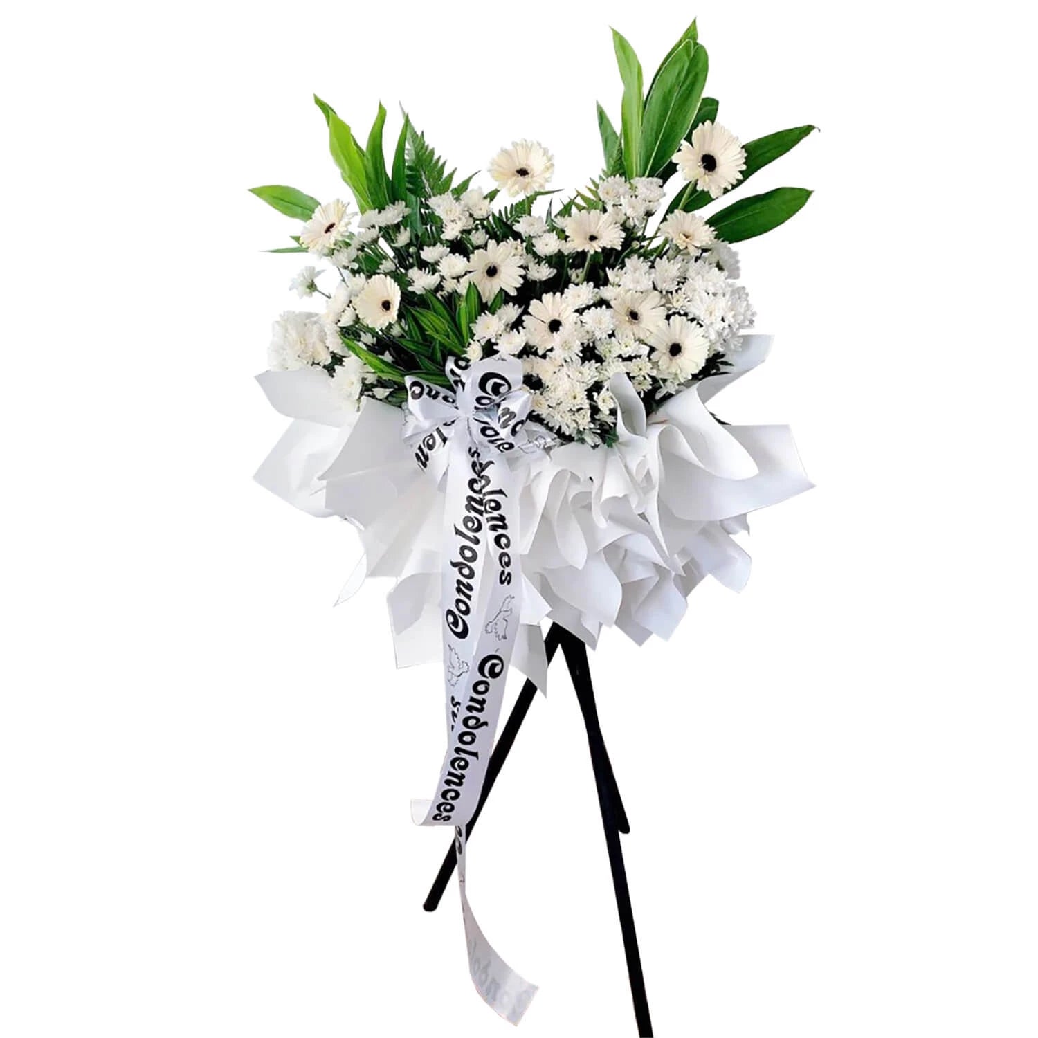 Funeral Condolences Flower Stand