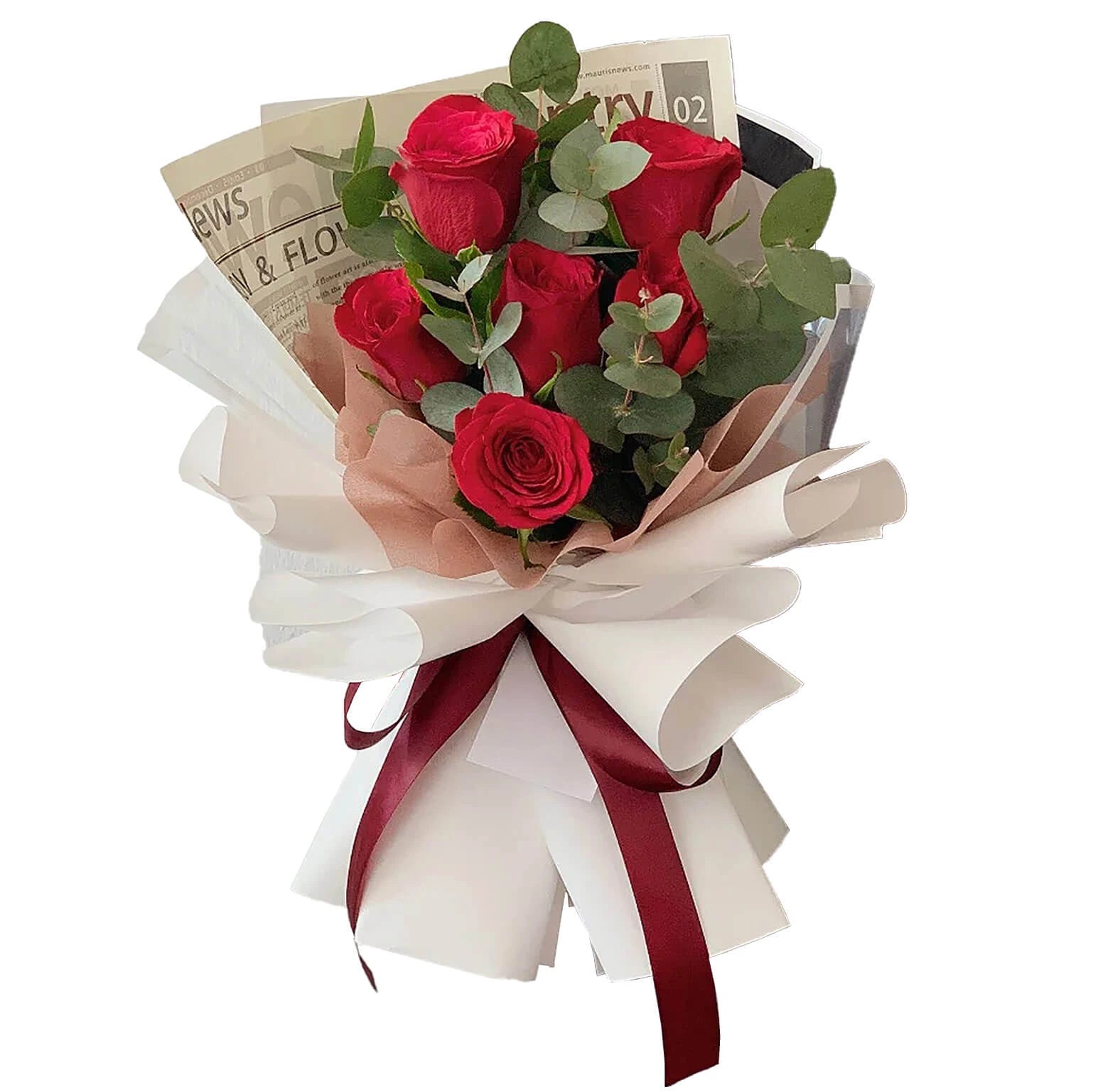 Lovely Six Rose Bouquet