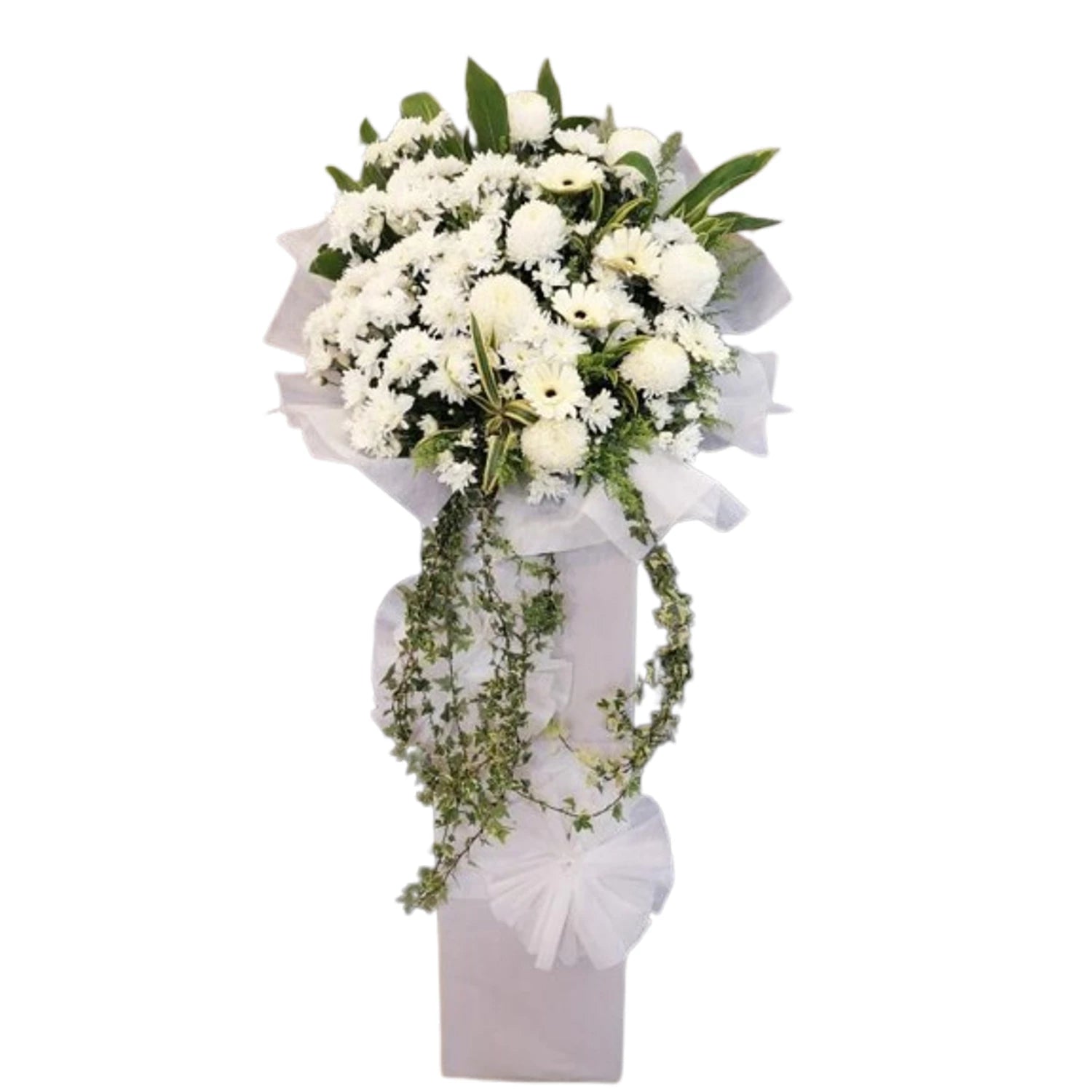 Eternal Serenity Condolences Wreath Stand