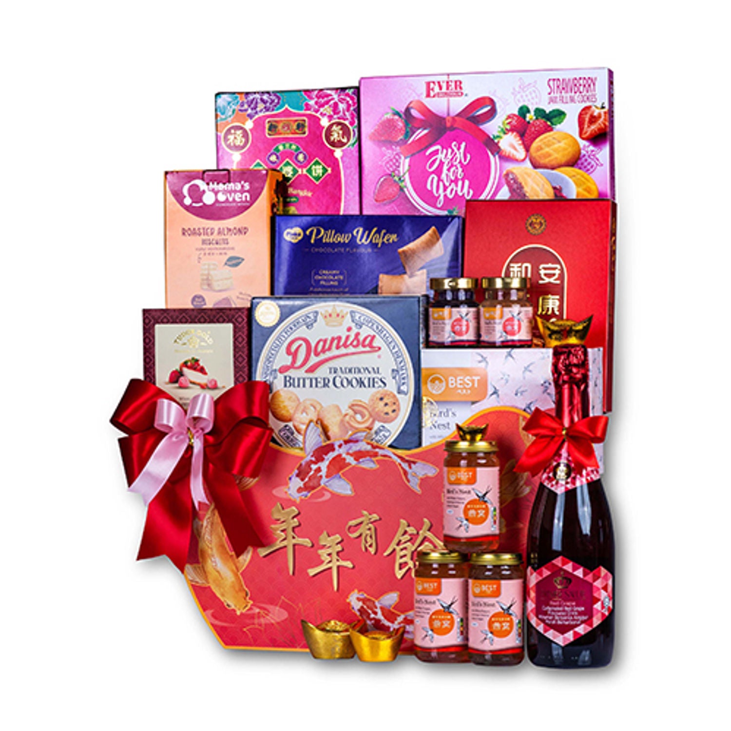 Chinese New Year Prosperity Gift Basket