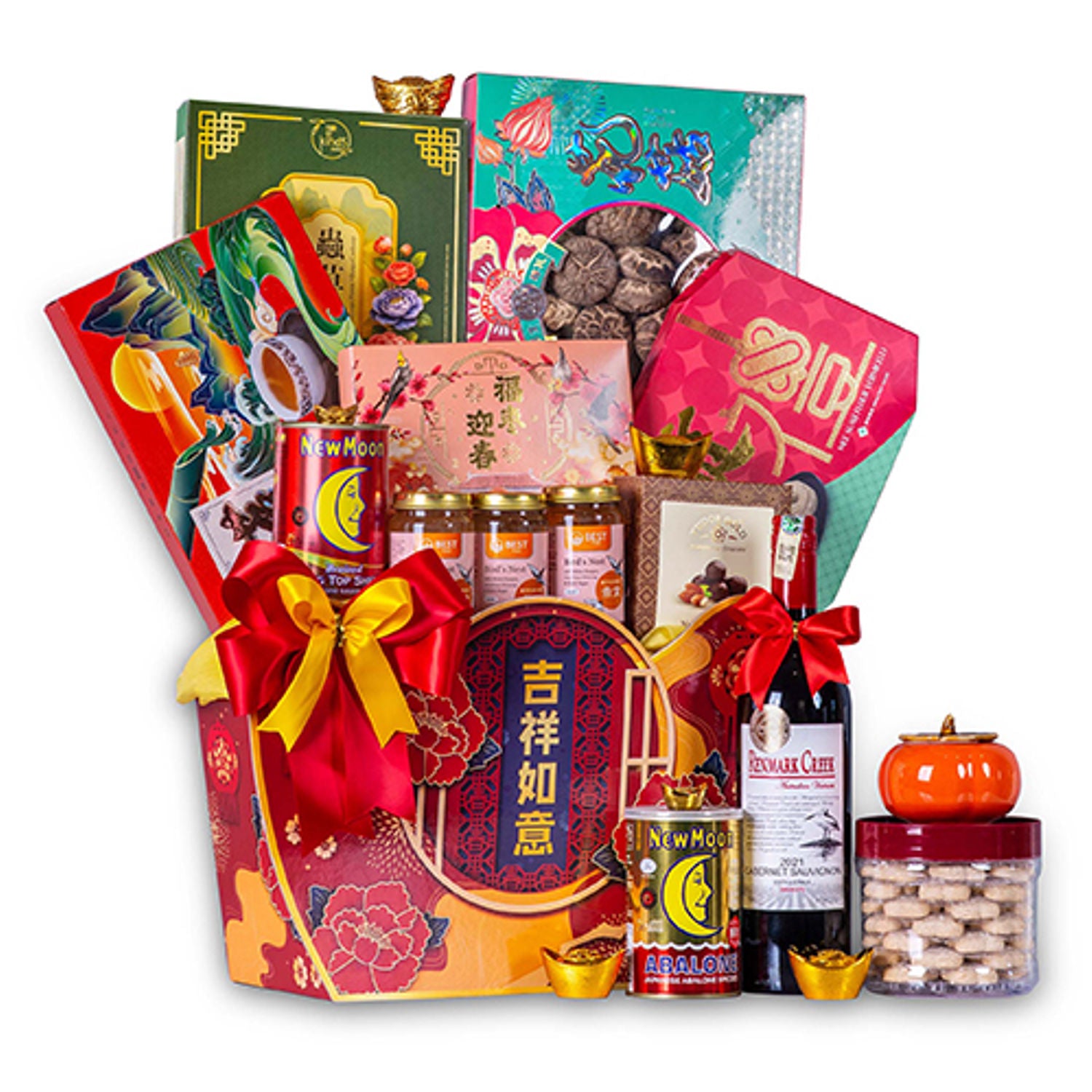 Chinese New Year Abundance Gift Basket