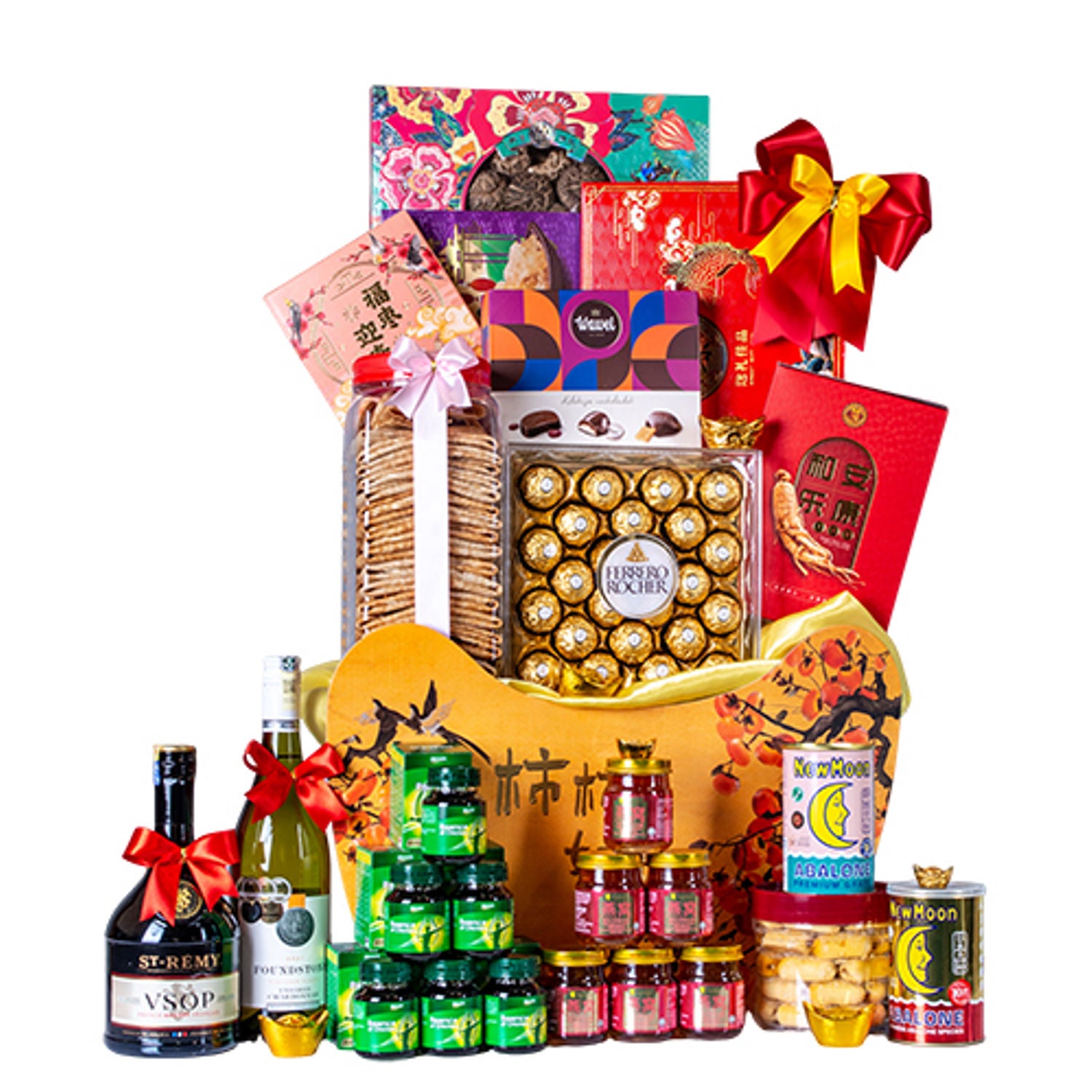 Chinese New Year Distinction Gift Basket - 17
