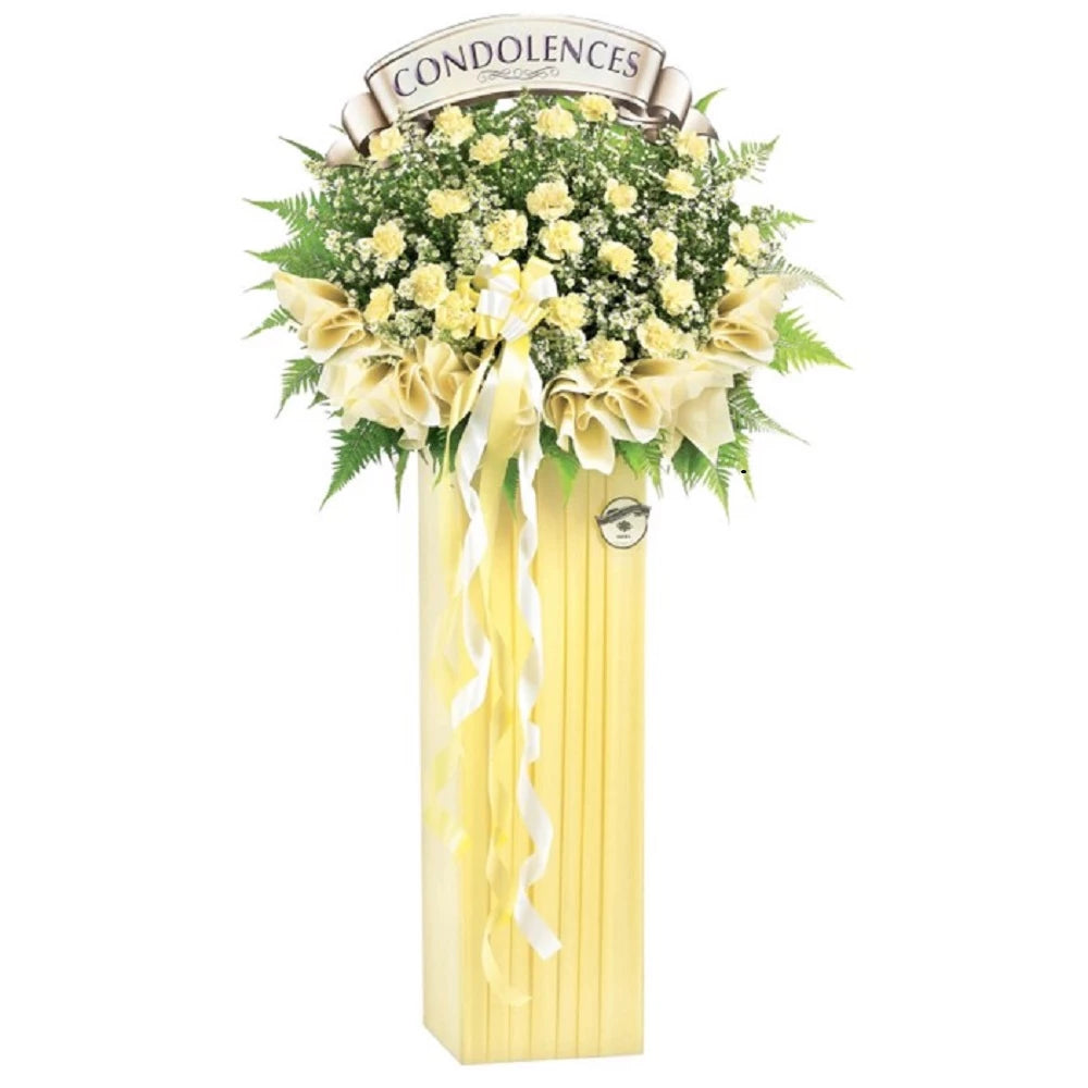 Composed Condolence Flower
