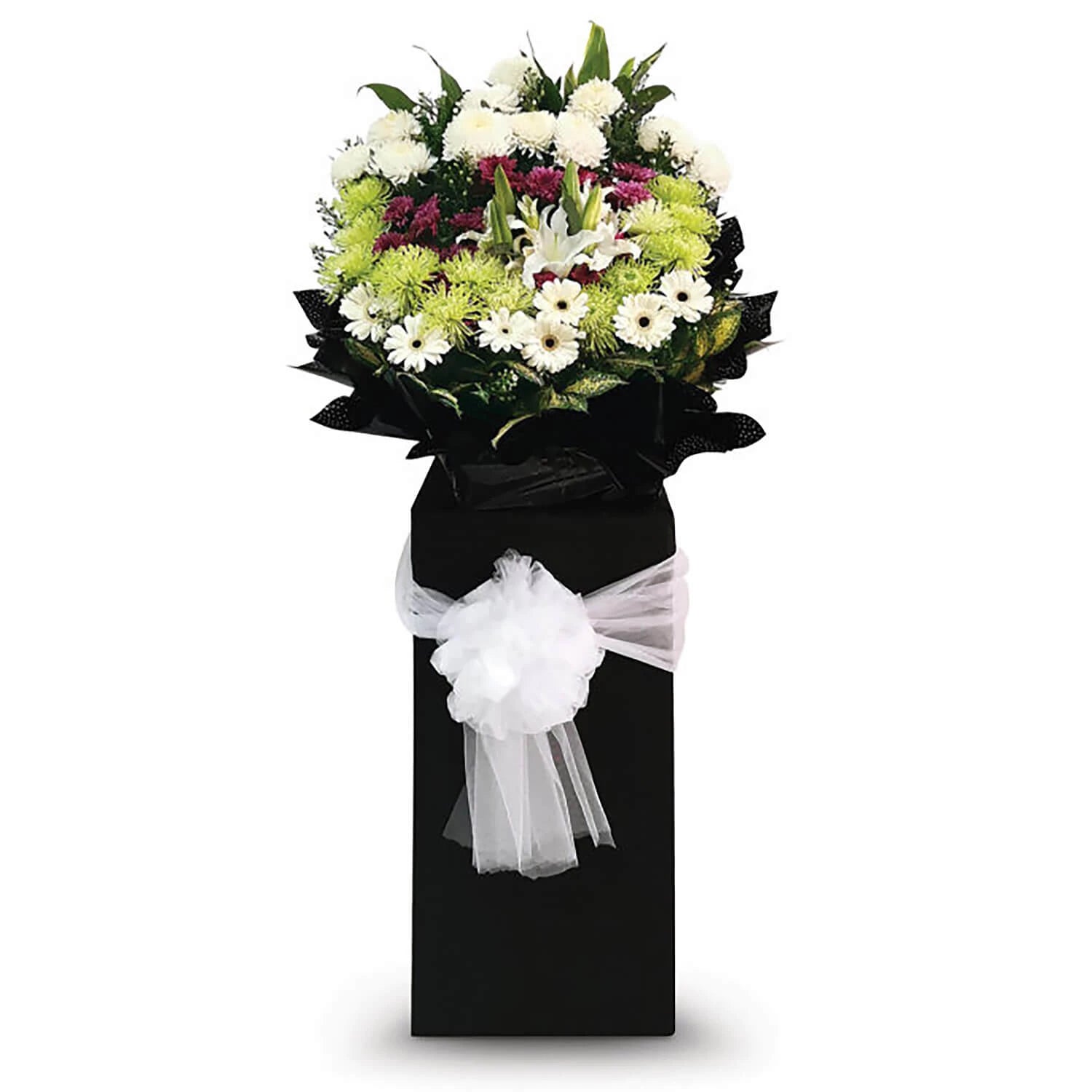 Condolences Flower Wreath 03
