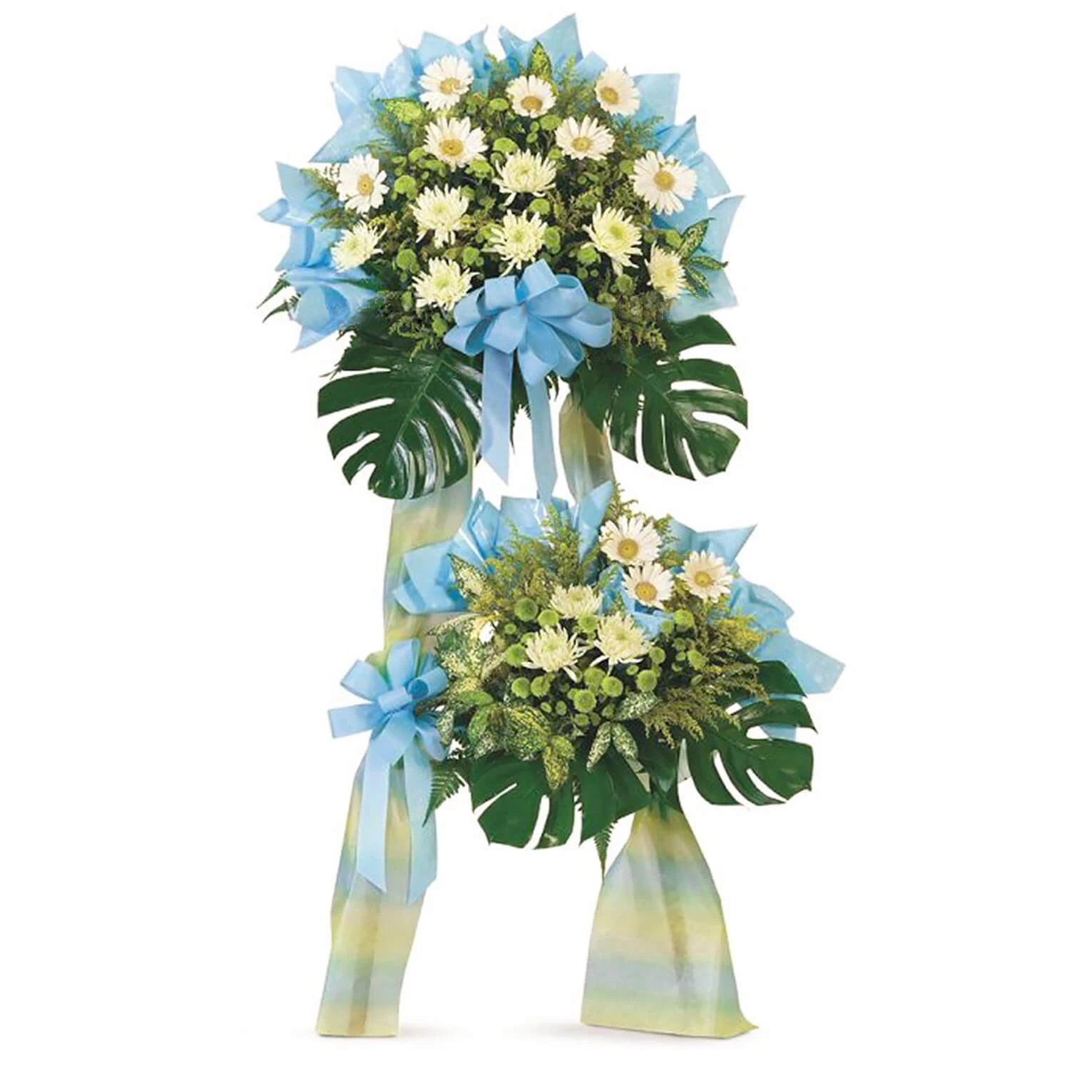 Condolences Flower Wreath 06