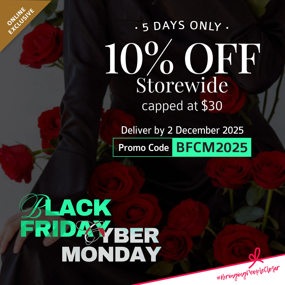 Enter Code: BFCM2025