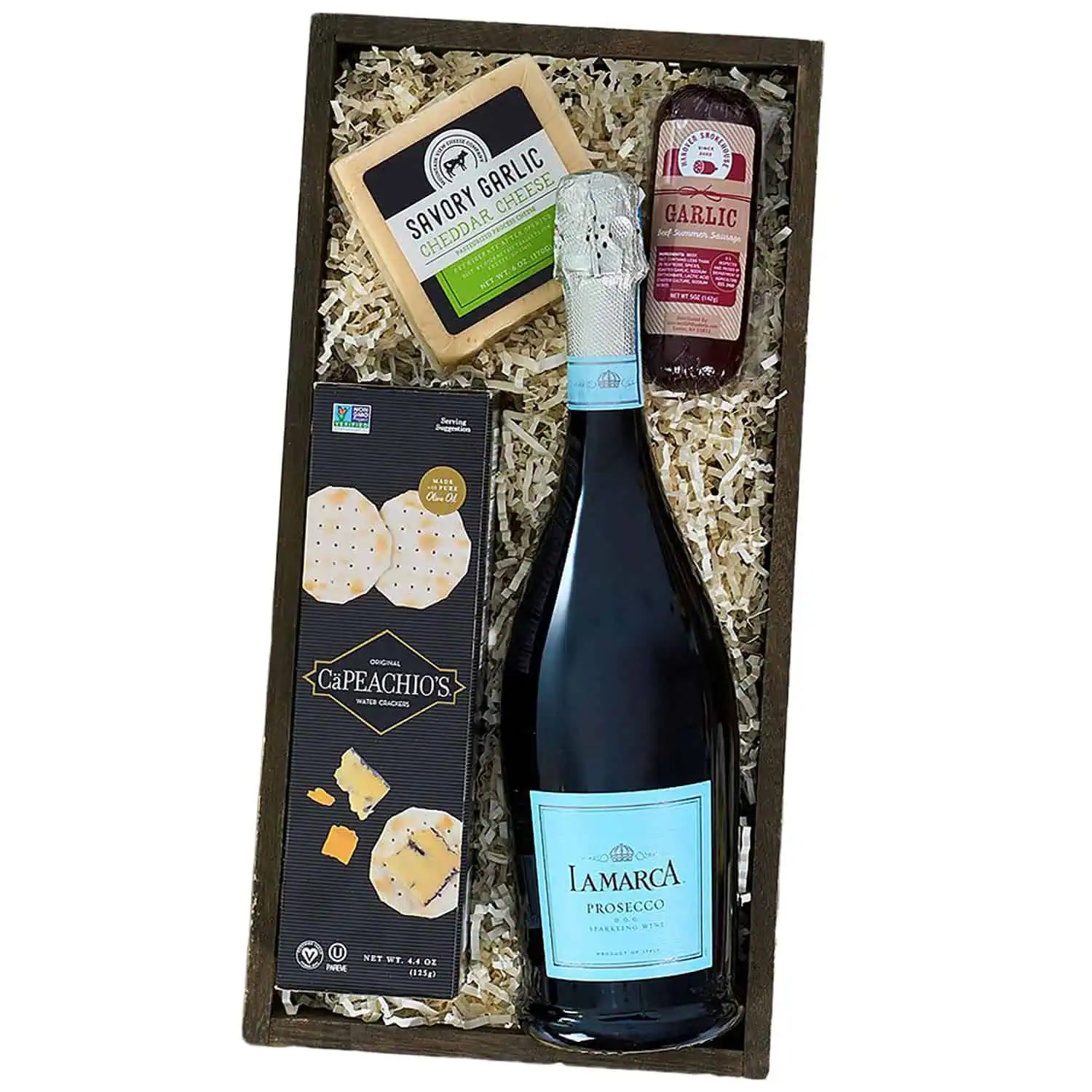 A Toast to Christmas Champagne Gift Basket