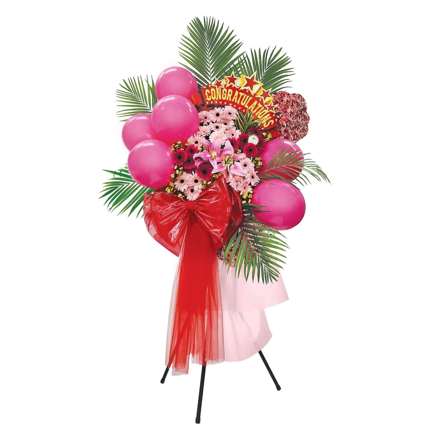 Gift of Success Congratulatory Flower Stand
