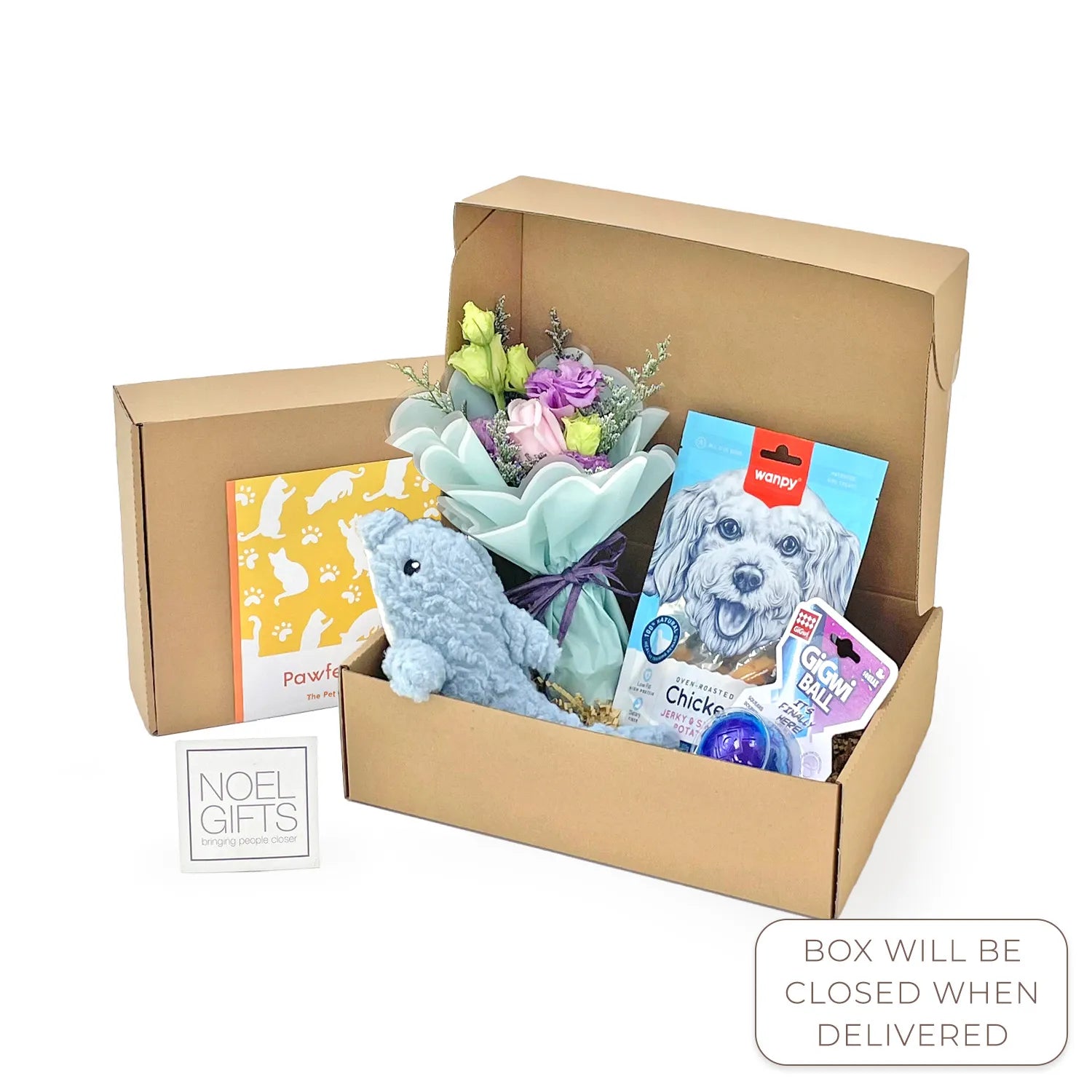 Bites & Belly Rubs Pet Collection Gift - Blue