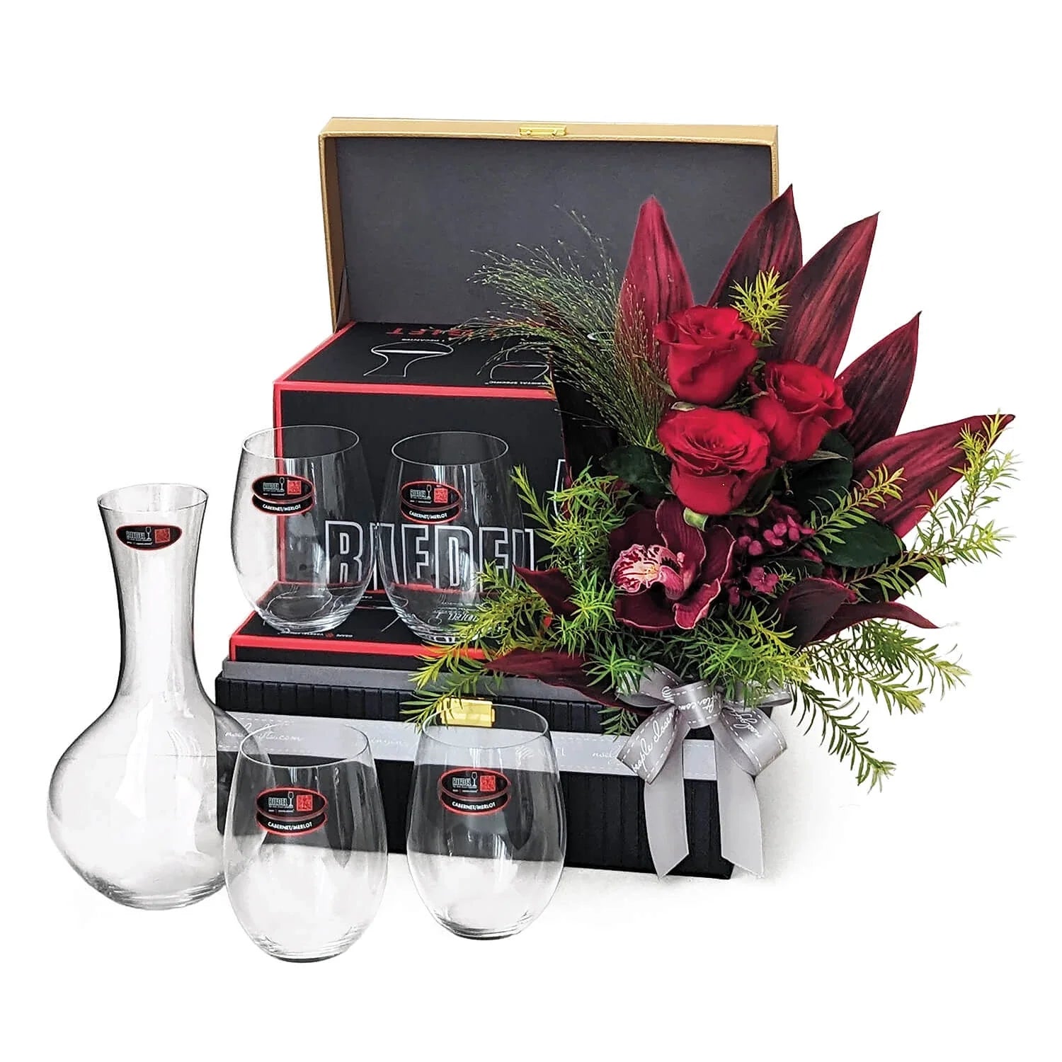Indulging Riedel Étoile Gift (Riedel Gift Set Riedel O Tumbler Cabernet + Decanter Syrah)