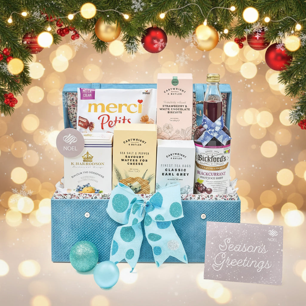 Blue Glimmer Christmas Hamper