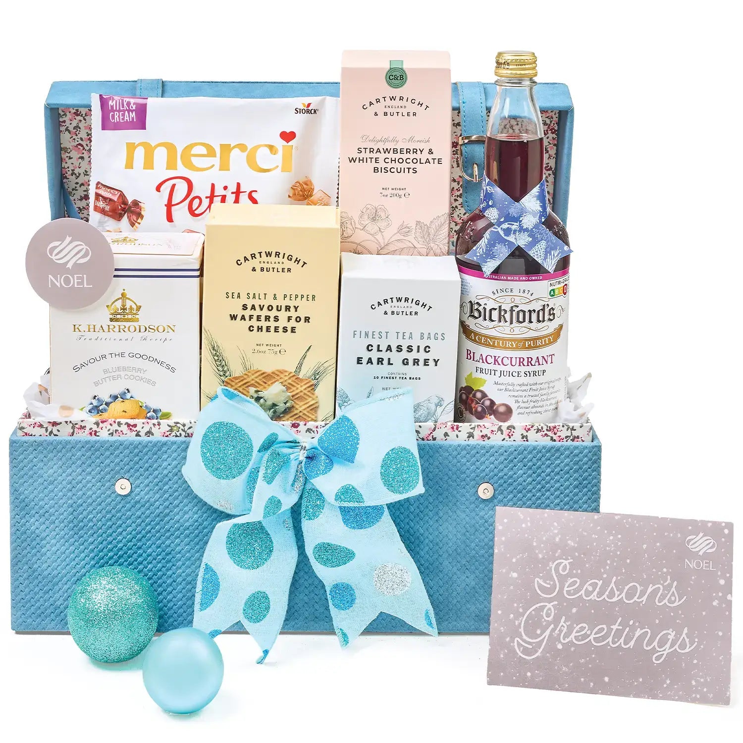 Blue Glimmer Christmas Hamper