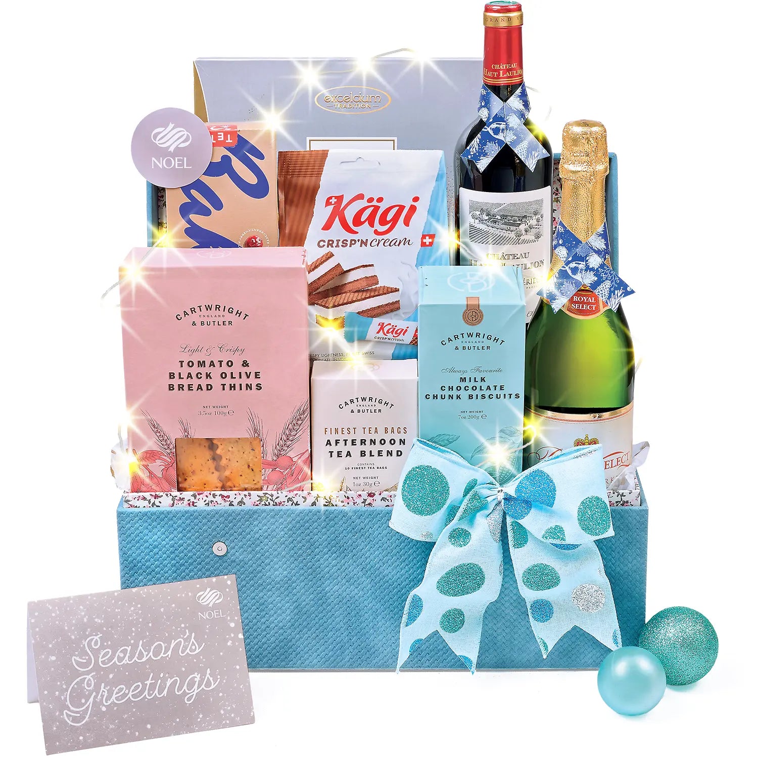 Blue Glimmer Christmas Hamper