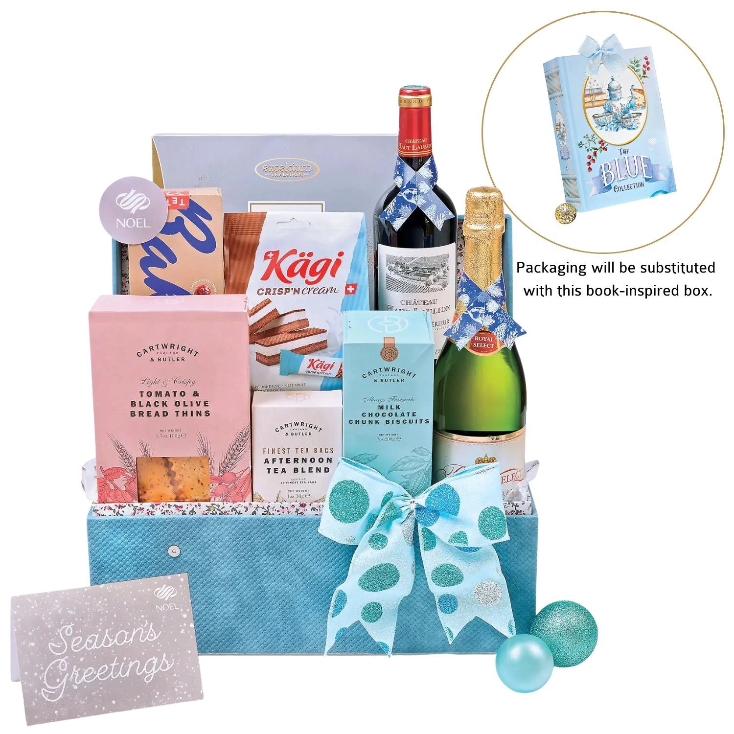 Blue Sparkle Christmas Hamper
